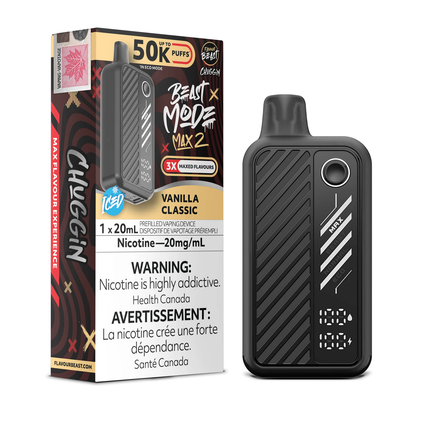 Vanilla Classic Flavour Beast Mode Max 2 - Disposable 50K