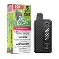 Sour Gushin S. Strawberry Kiwi Flavour Beast Mode Max 2 - Disposable 50K by FLAVOUR BEAST
