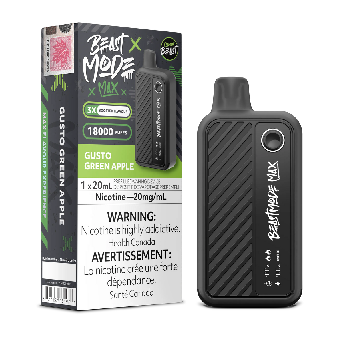 Flavour Beast Mode Max - Disposable 18K