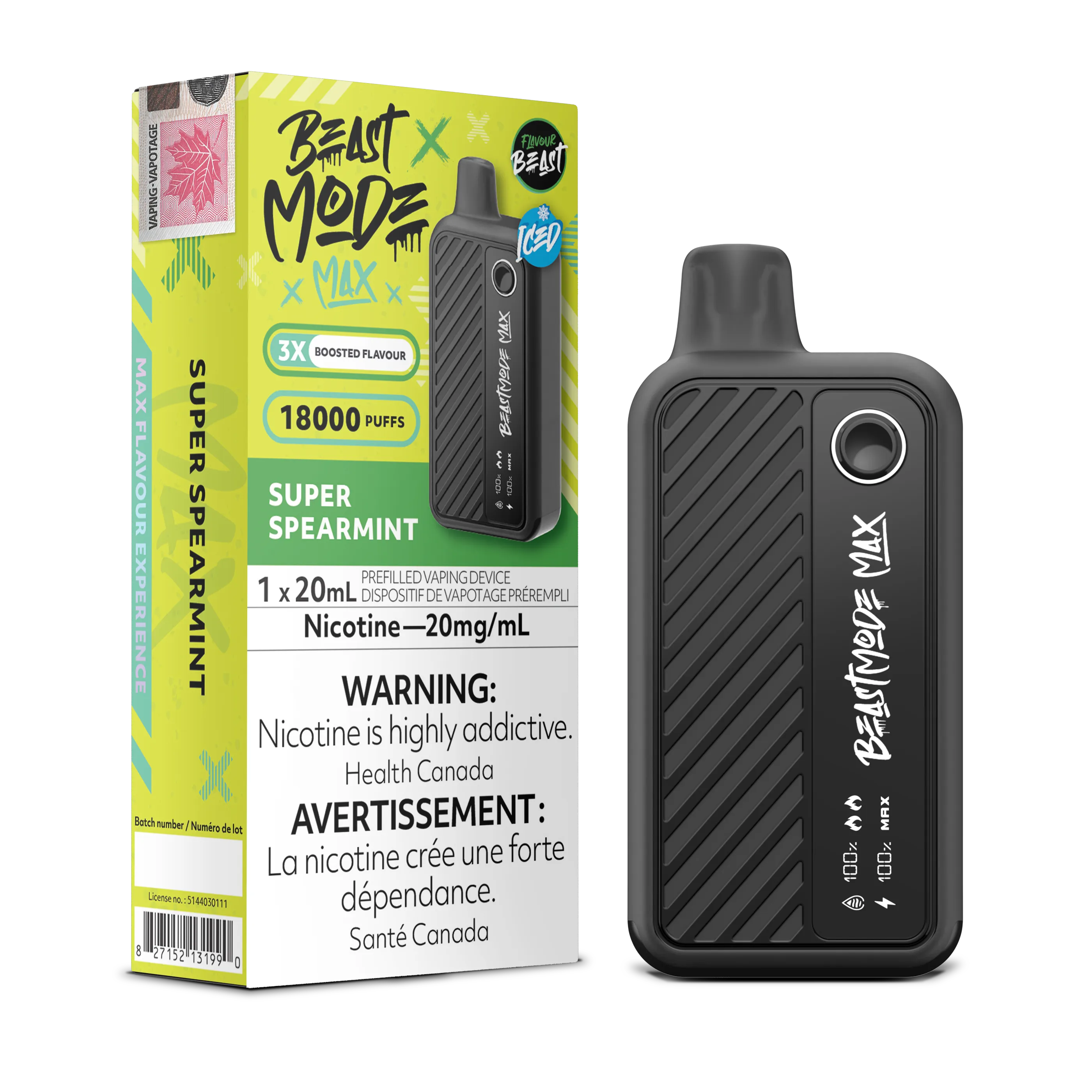Flavour Beast Mode Max - Disposable 18K