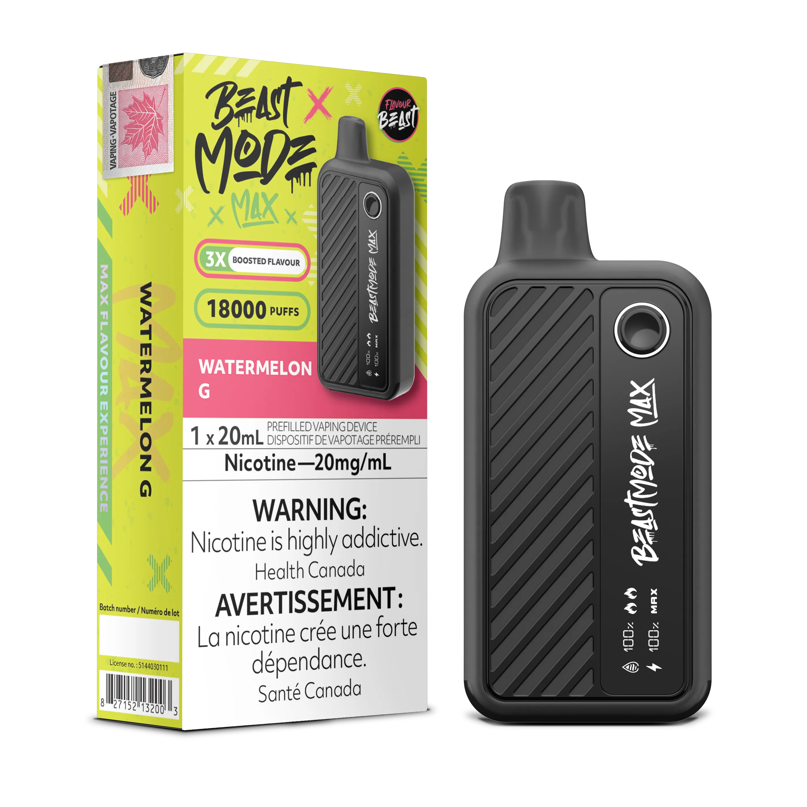 Flavour Beast Mode Max - Disposable 18K