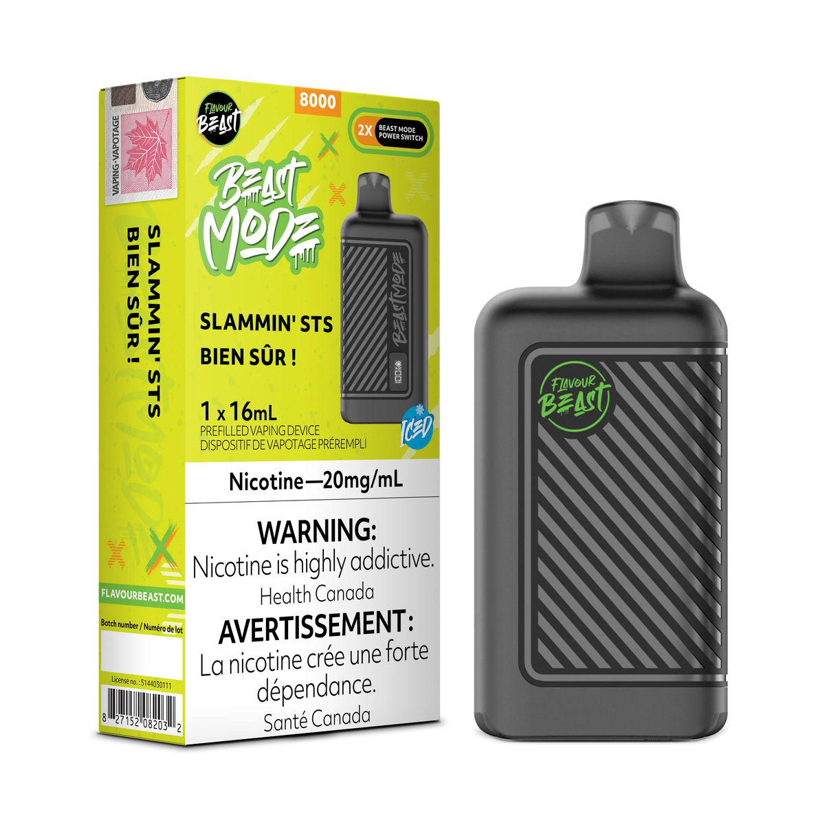 VC Delight Flavour Beast Mode - Disposable 8K
