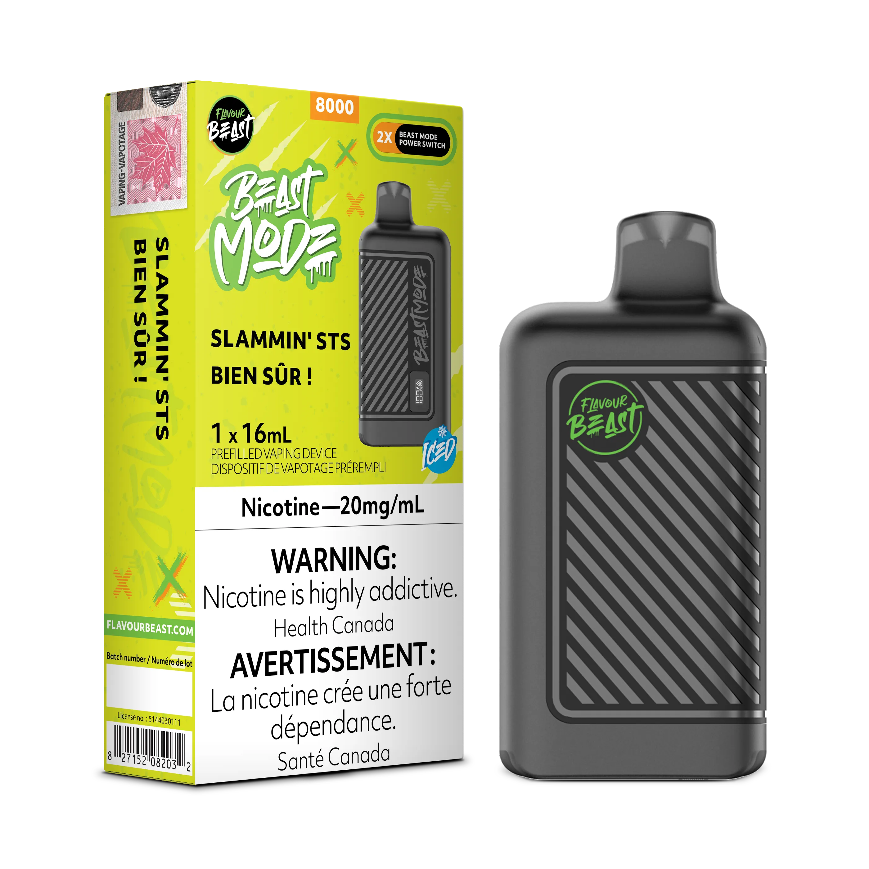 VC Delight Flavour Beast Mode - Disposable 8K