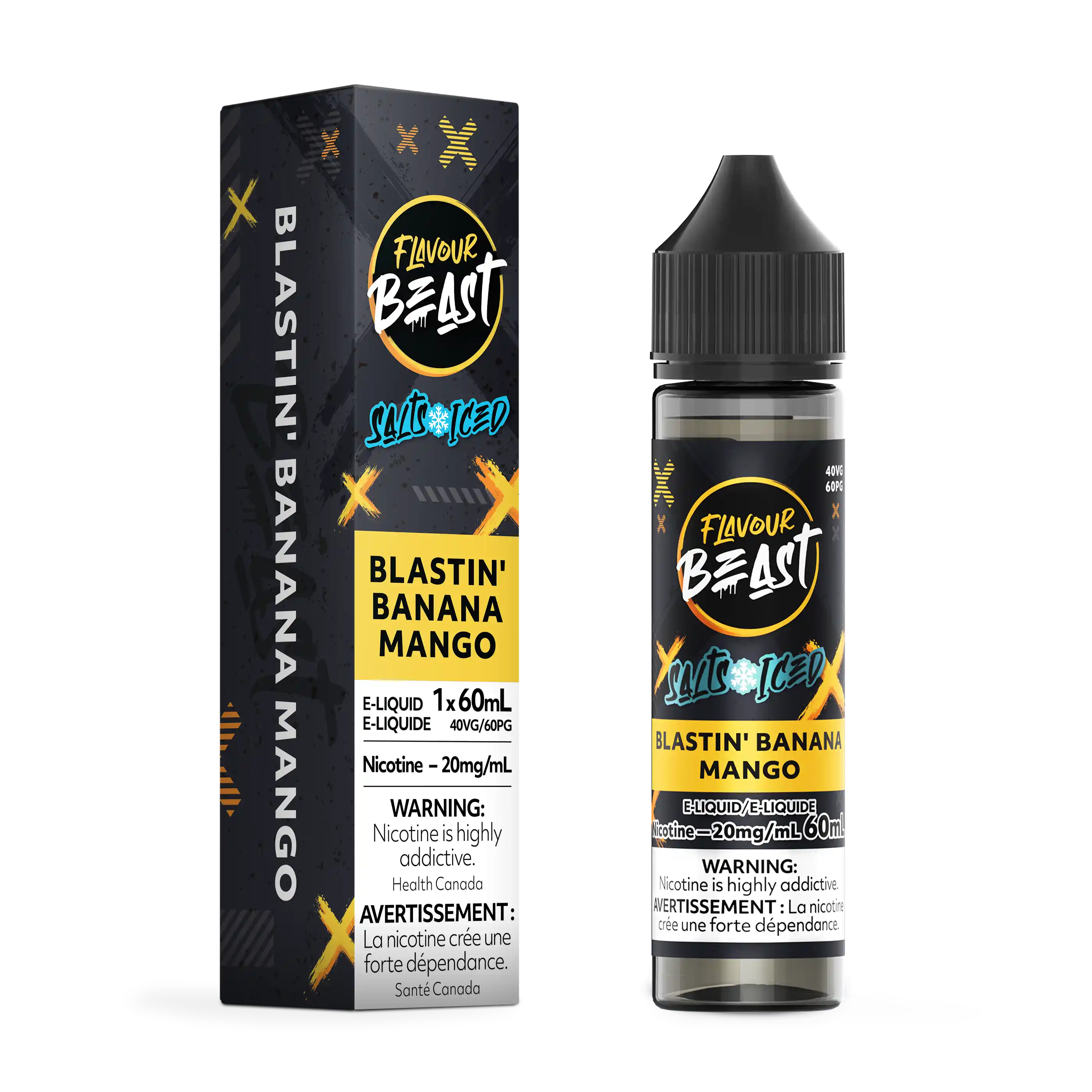 Blastin' Banana Mango Iced by Flavour Beast Salt