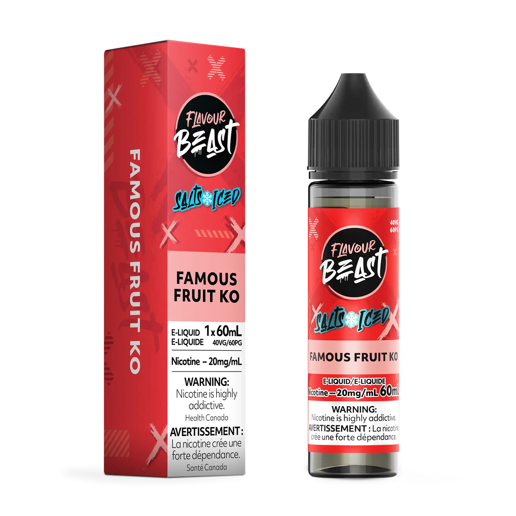 Famous Fruit KO Iced by Flavour Beast Salt