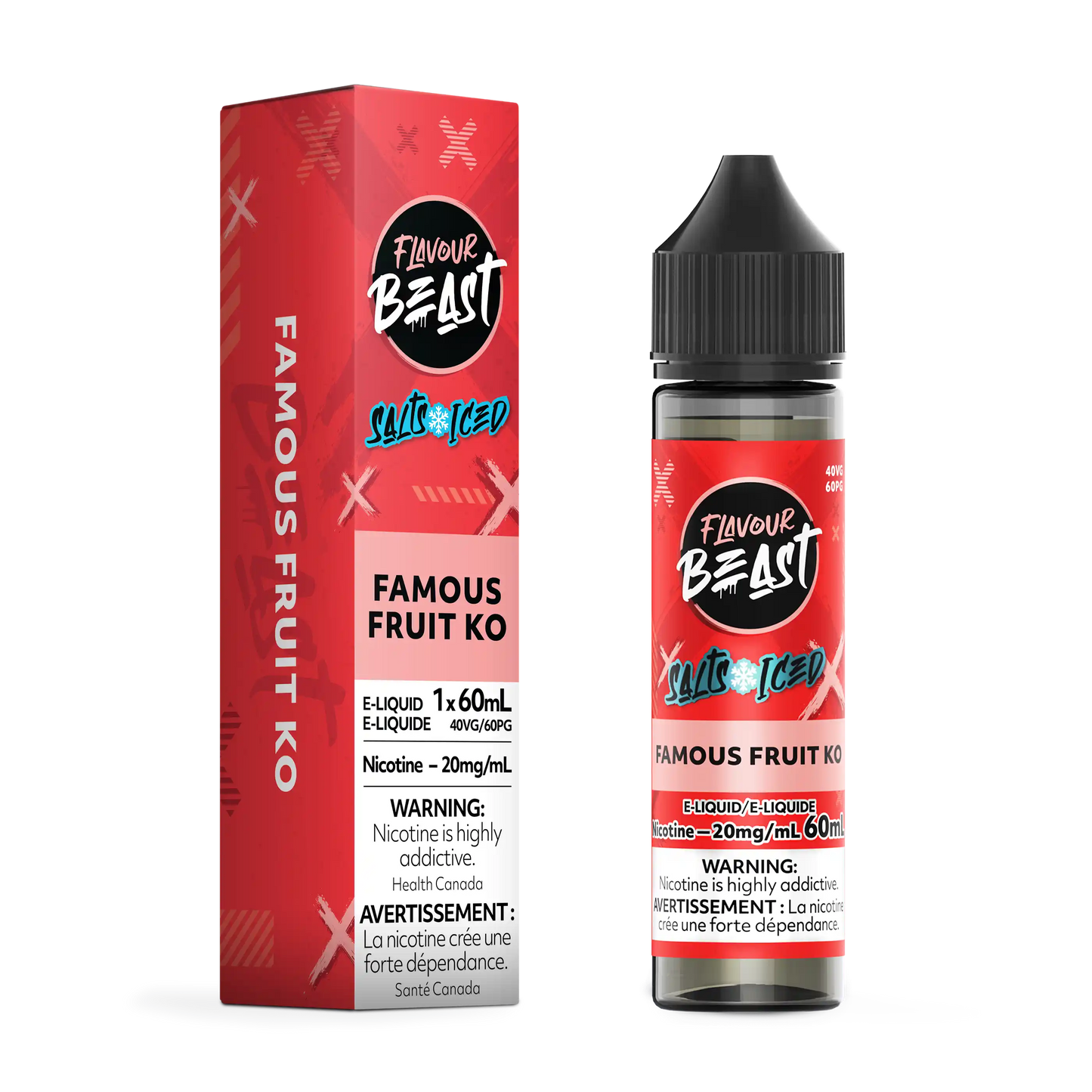 Famous Fruit KO Iced by Flavour Beast Salt
