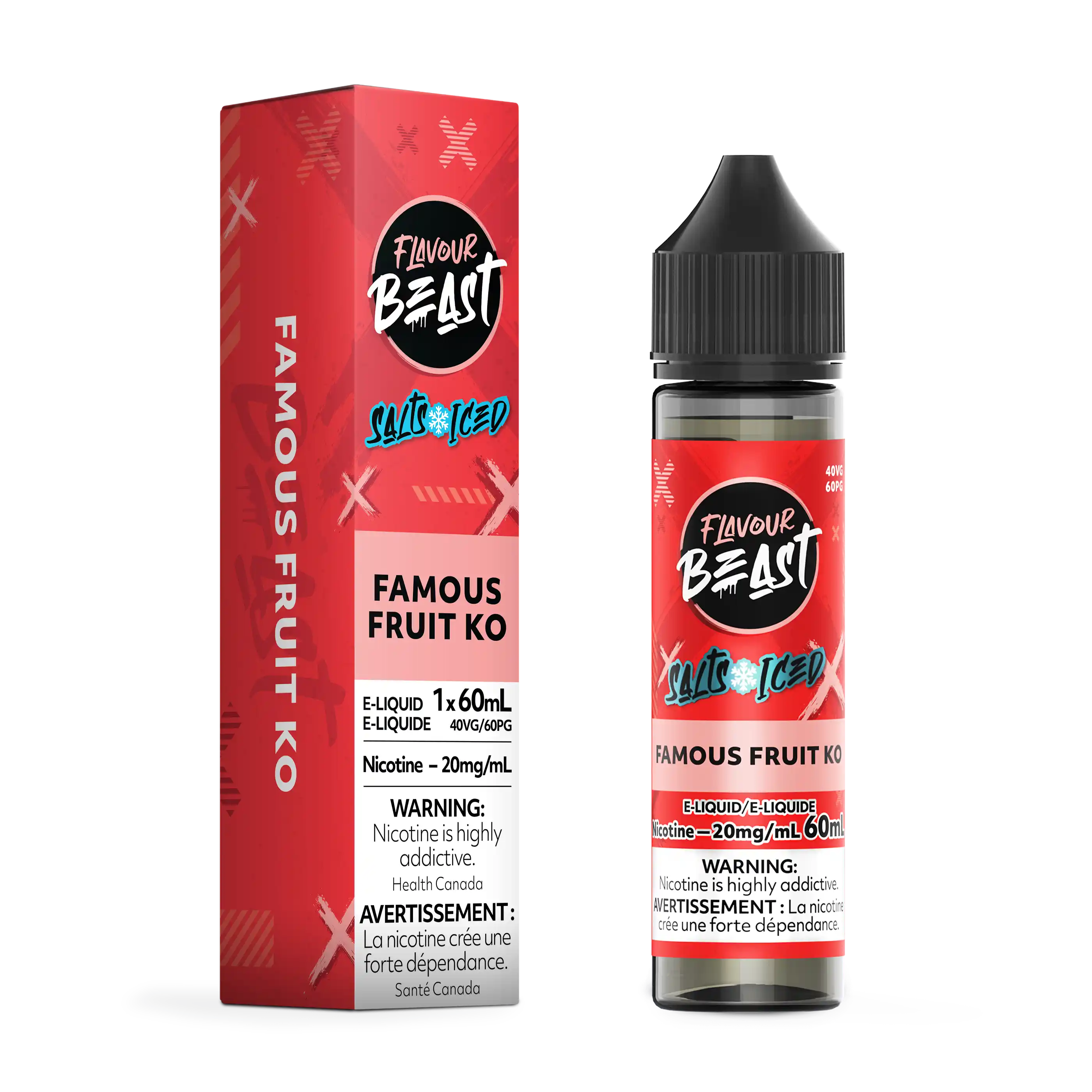 Famous Fruit KO Iced by Flavour Beast Salt