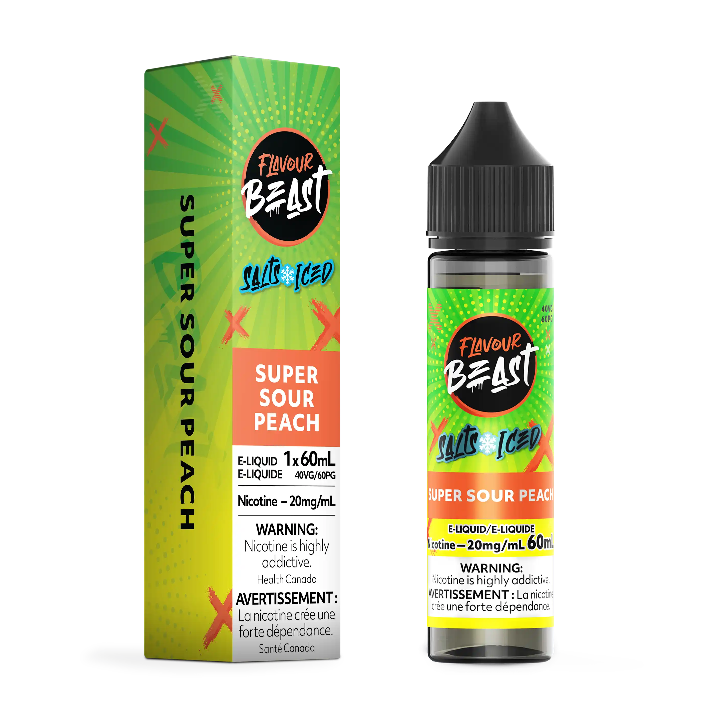Super Sour Peach by Flavour Beast Salt