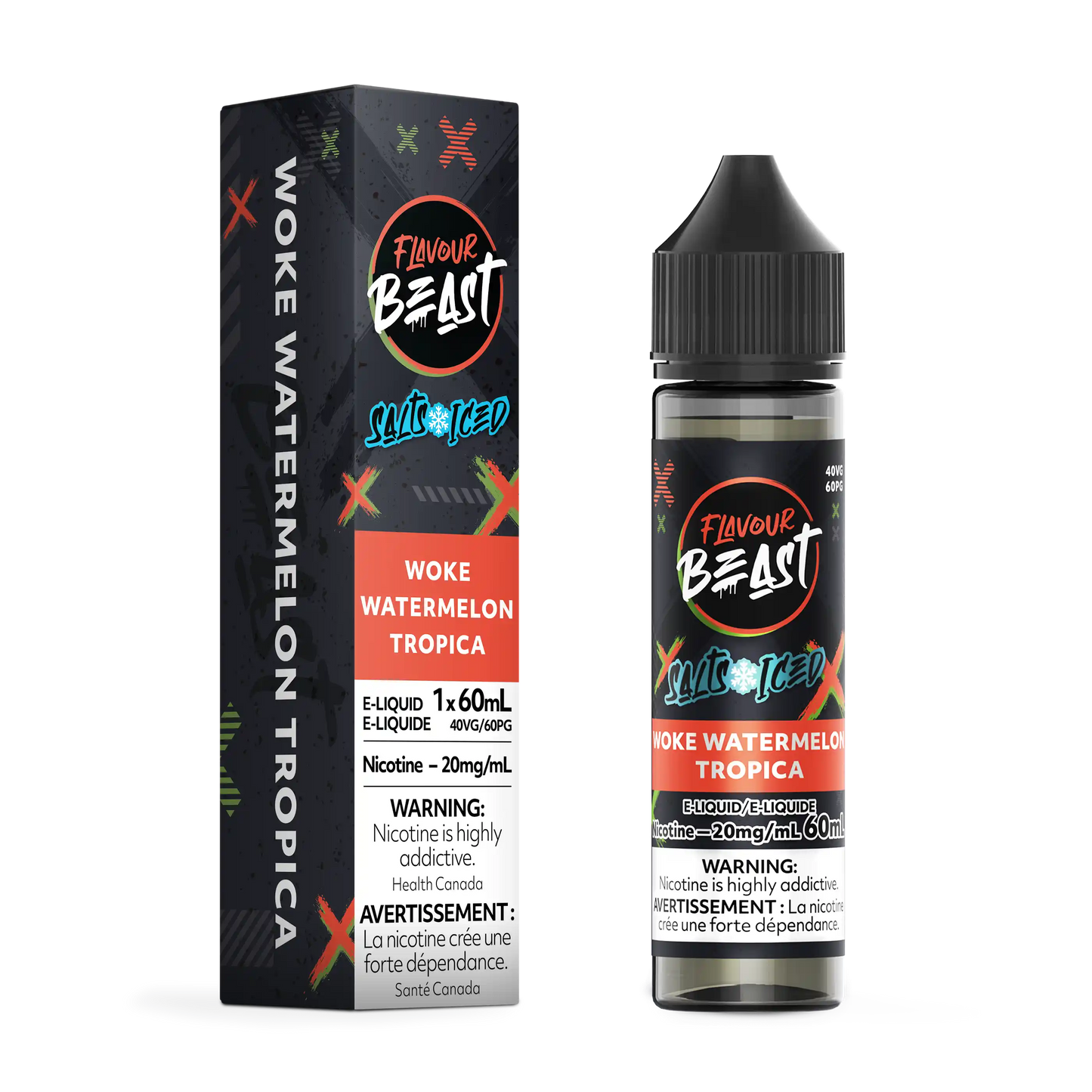 Woke Watermelon Tropica by Flavour Beast Salt