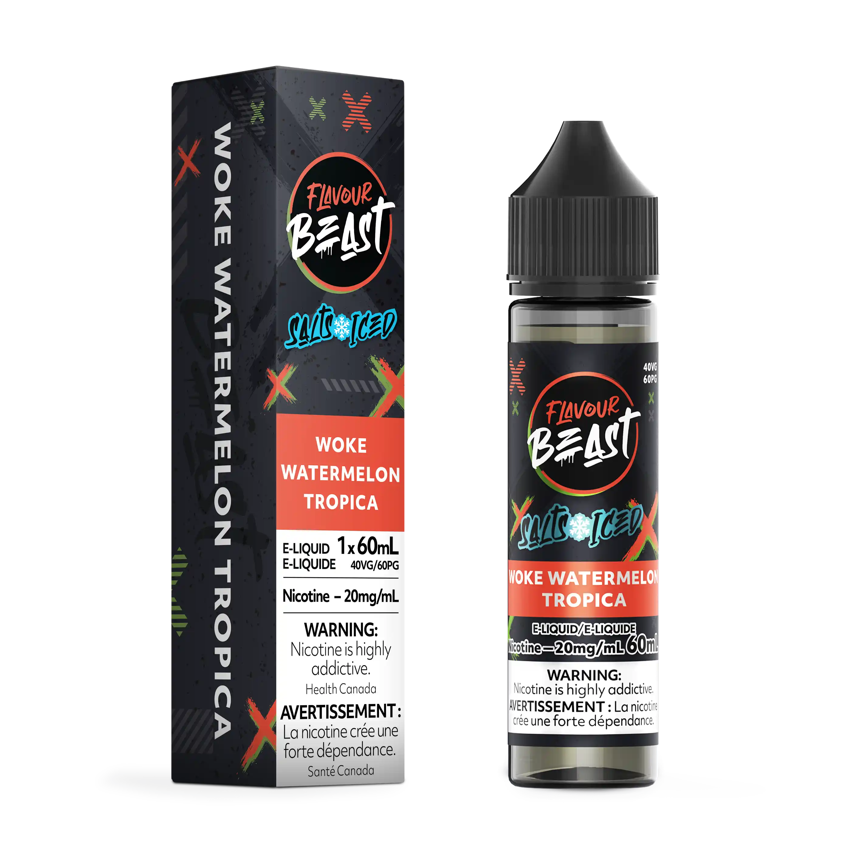Woke Watermelon Tropica by Flavour Beast Salt