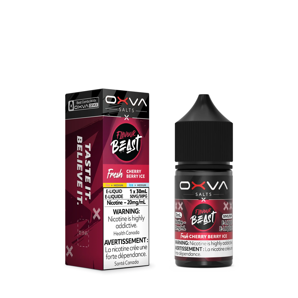 Fresh Cherry Berry Ice by Flavour Beast x OXVA E-Liquid Salt