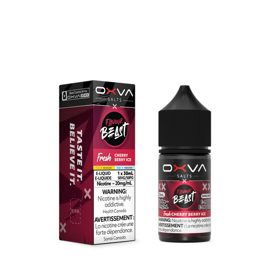 Fresh Cherry Berry Ice by Flavour Beast x OXVA E-Liquid Salt