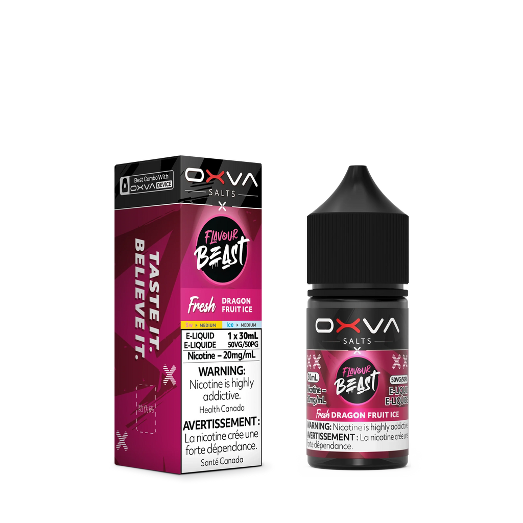Fresh Dragon Fruit Ice by Flavour Beast x OXVA E-Liquid Salt
