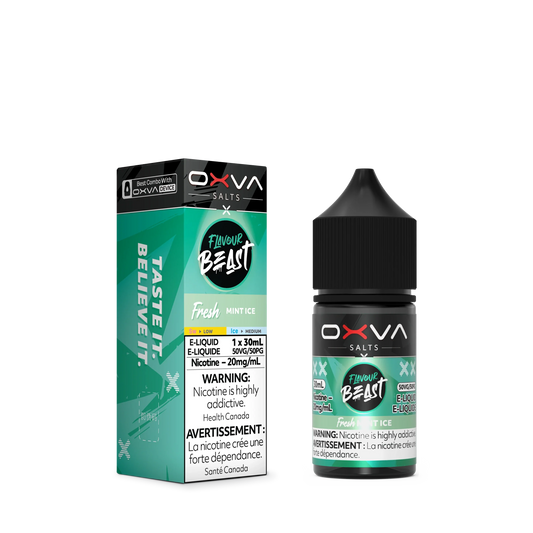 Fresh Mint Ice by Flavour Beast x OXVA E-Liquid Salt