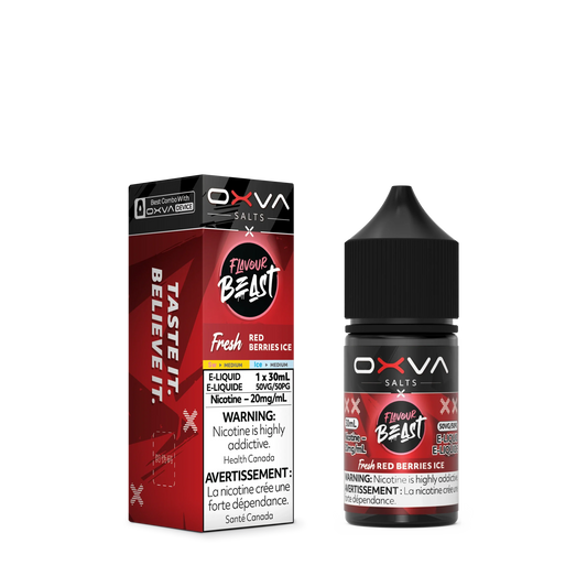 Fresh Red Berries Ice by Flavour Beast x OXVA E-Liquid Salt
