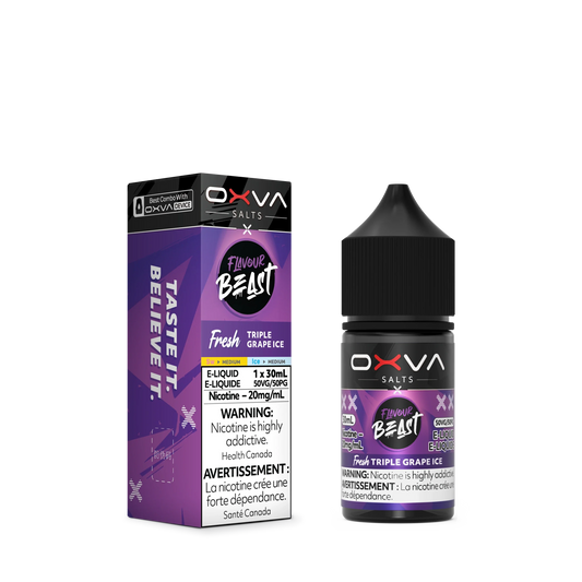 Fresh Triple Grape Ice by Flavour Beast x OXVA E-Liquid Salt
