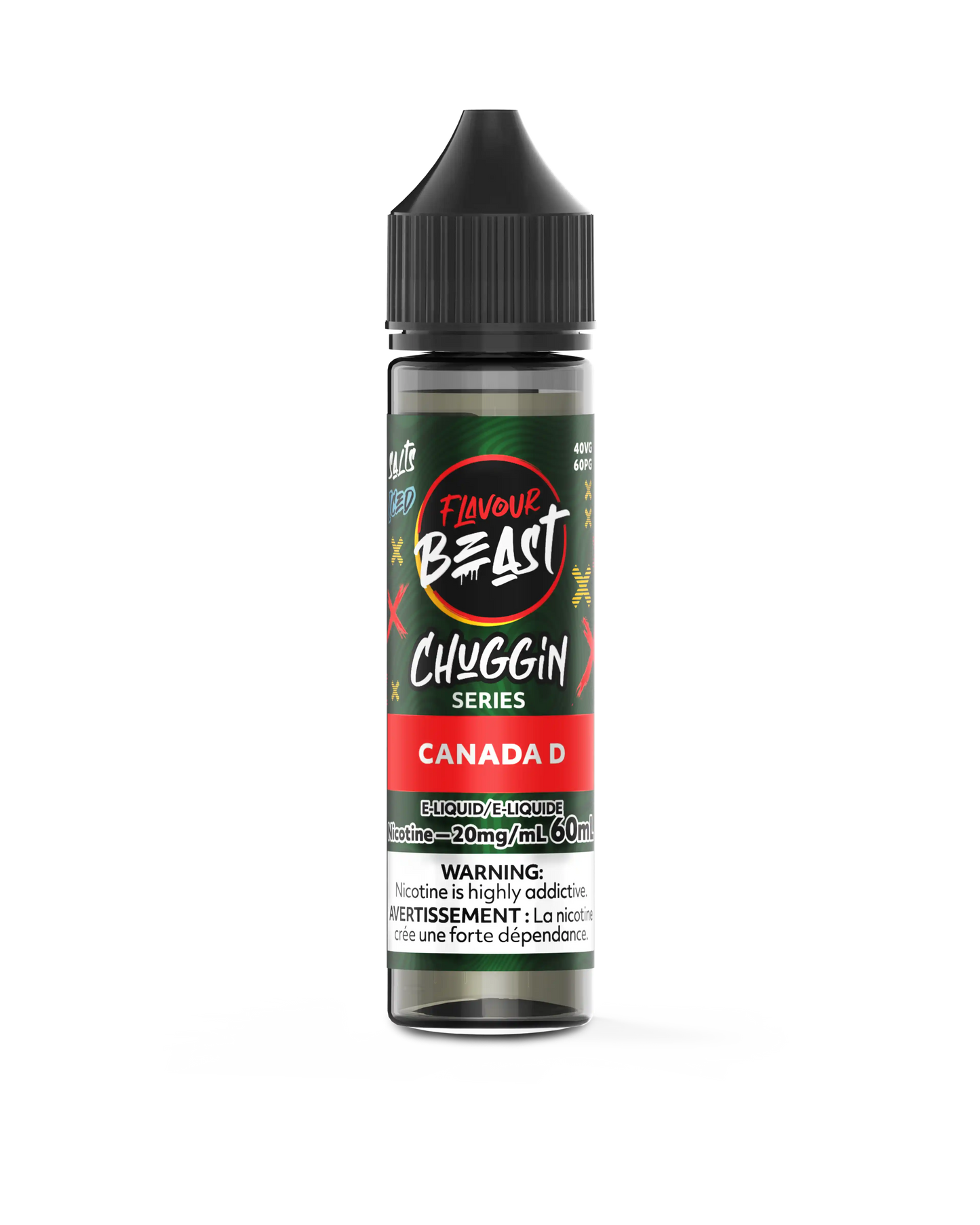 Canada D Iced by Flavour Beast Chuggin' Series Salt