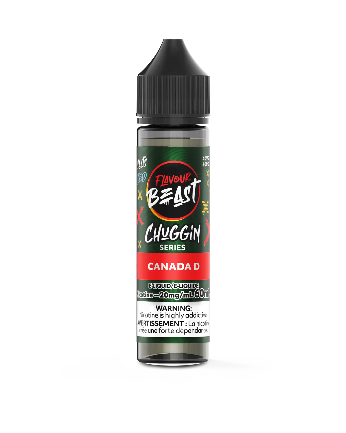 Canada D Iced by Flavour Beast Chuggin' Series Salt