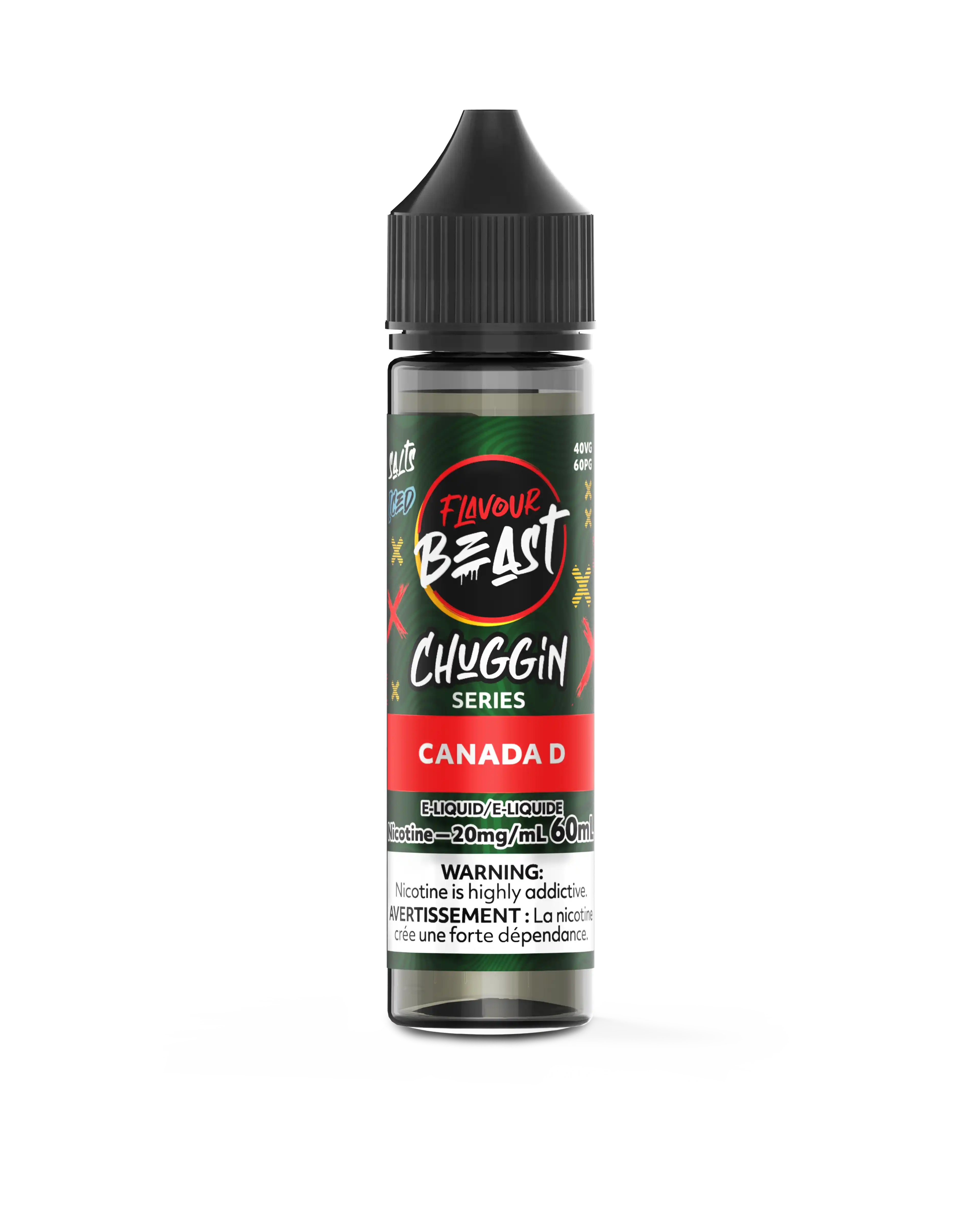 Canada D Iced by Flavour Beast Chuggin' Series Salt