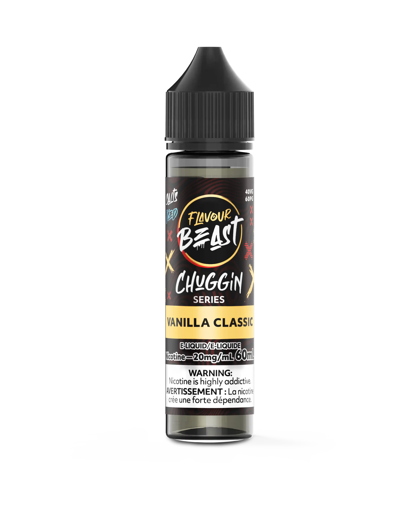 Vanilla Classic Iced by Flavour Beast Chuggin' Series Salt