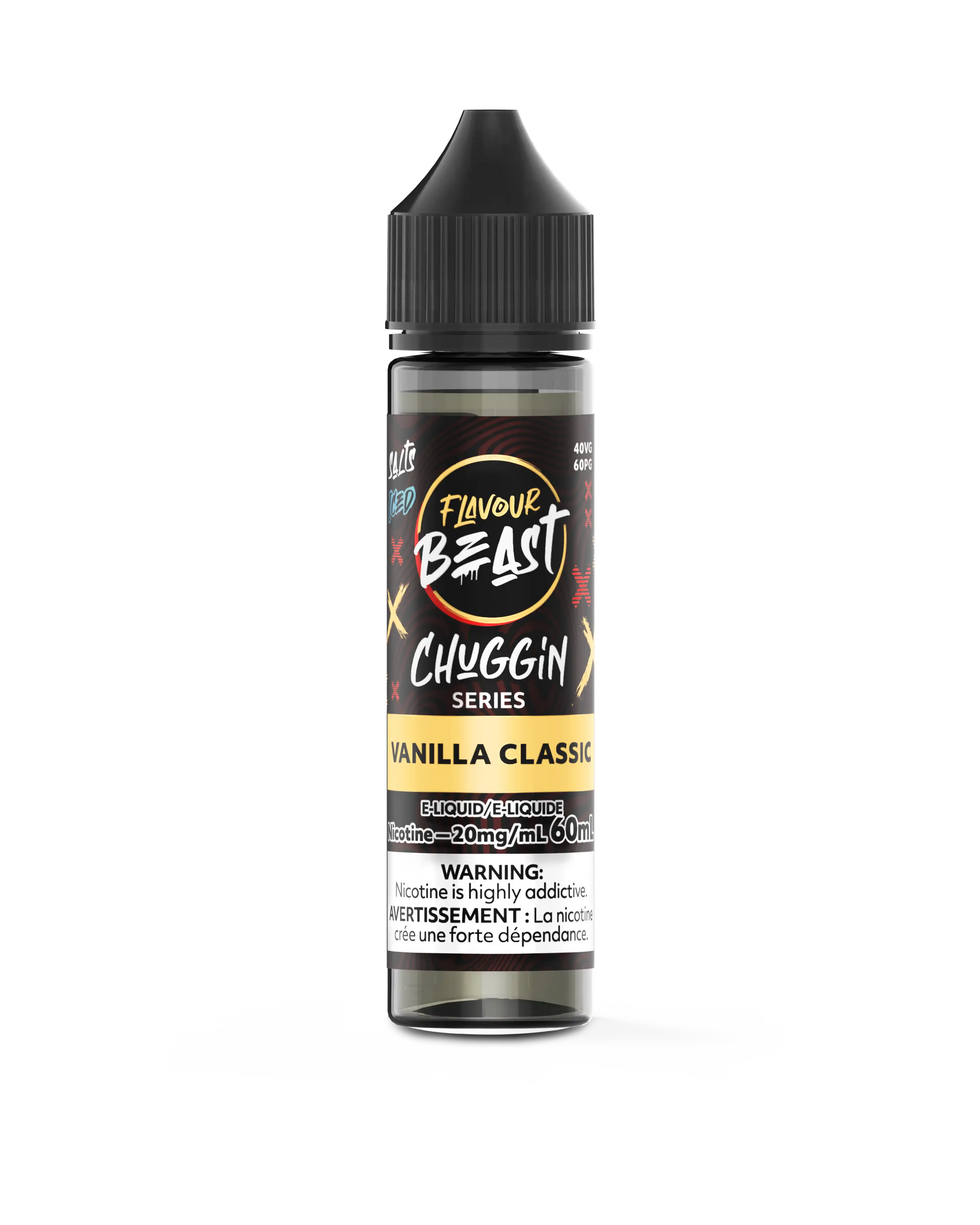 Vanilla Classic Iced by Flavour Beast Chuggin' Series Salt