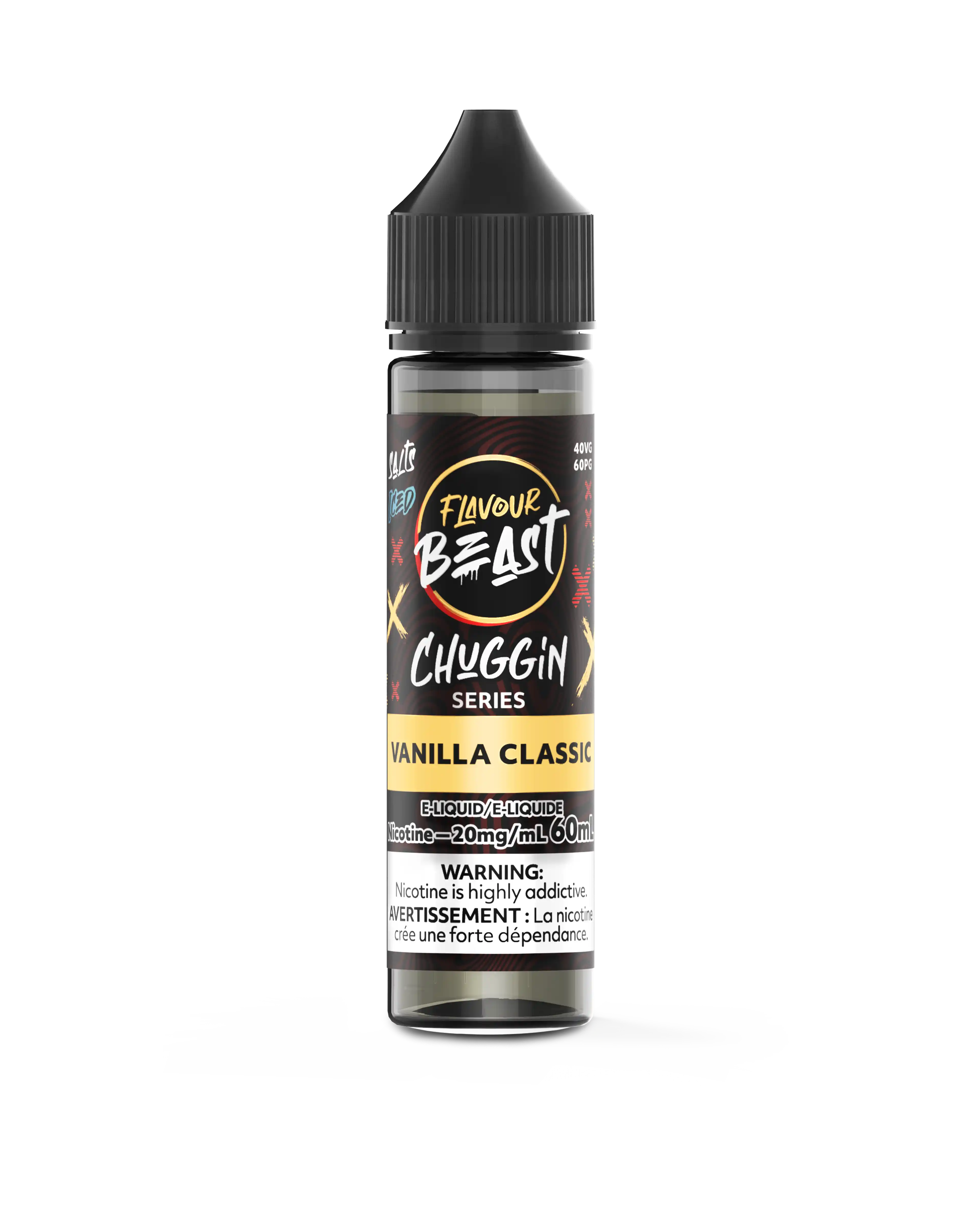 Vanilla Classic Iced by Flavour Beast Chuggin' Series Salt