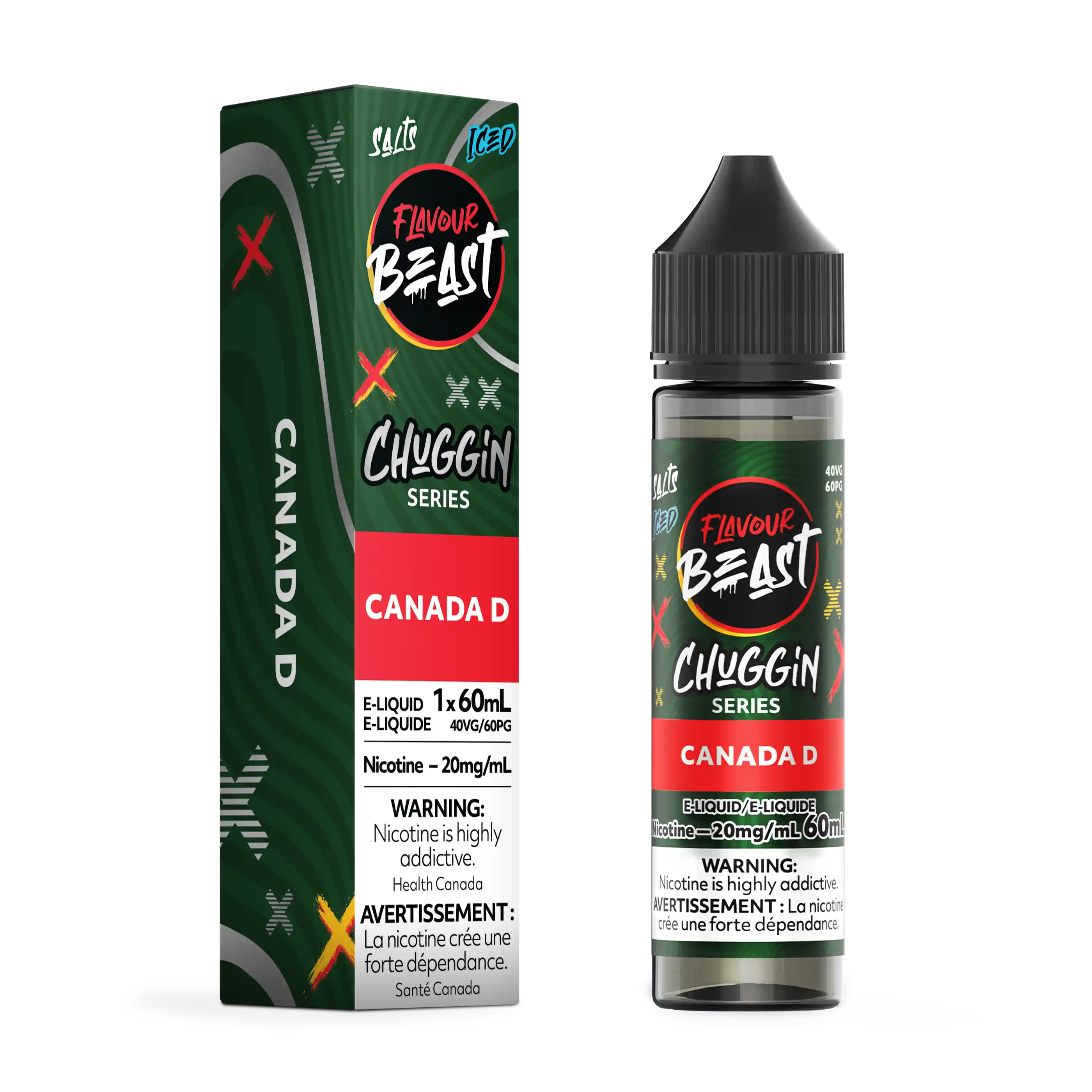 Canada D Iced by Flavour Beast Chuggin' Series Salt