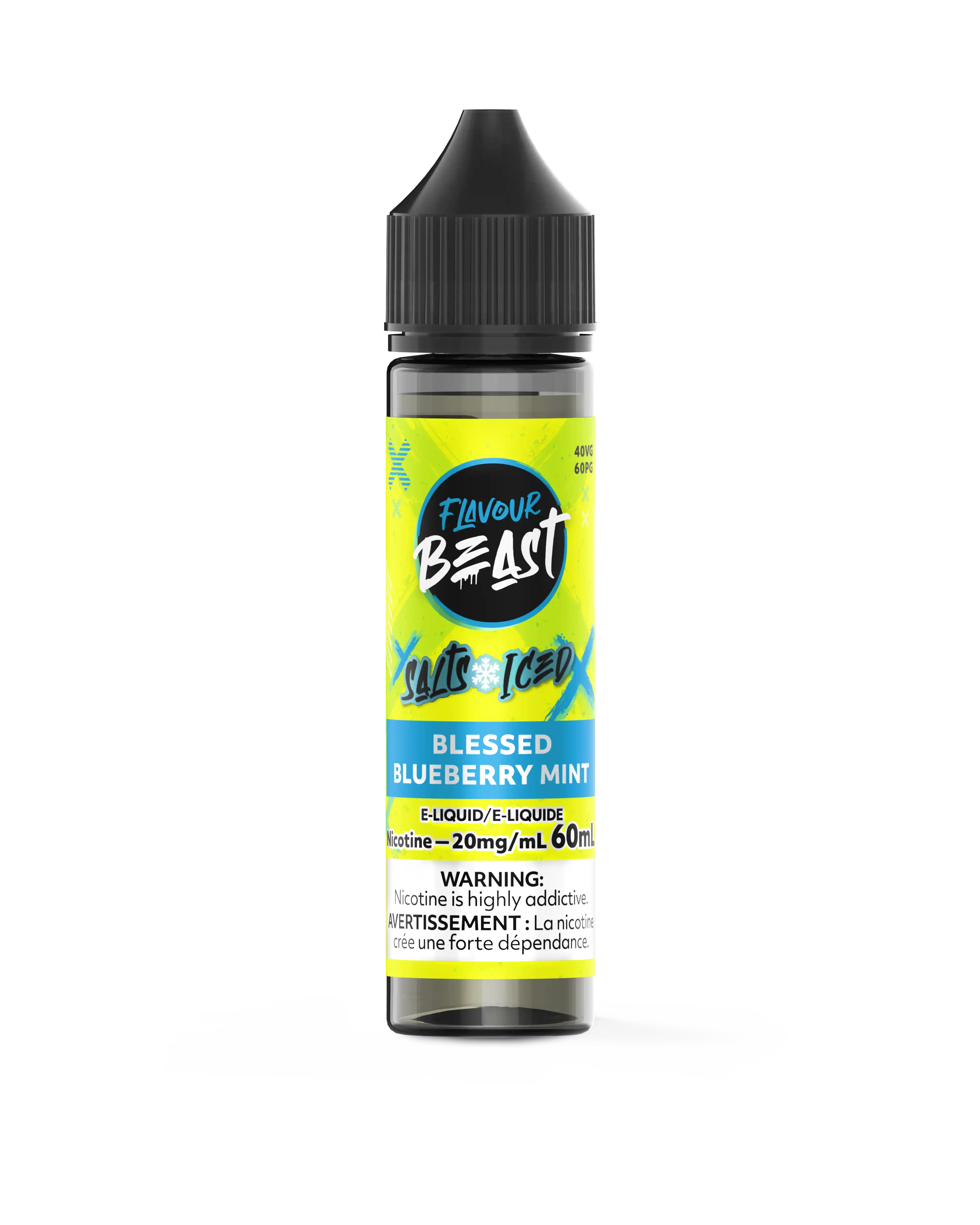 Blessed Blueberry Mint Iced by Flavour Beast Salt