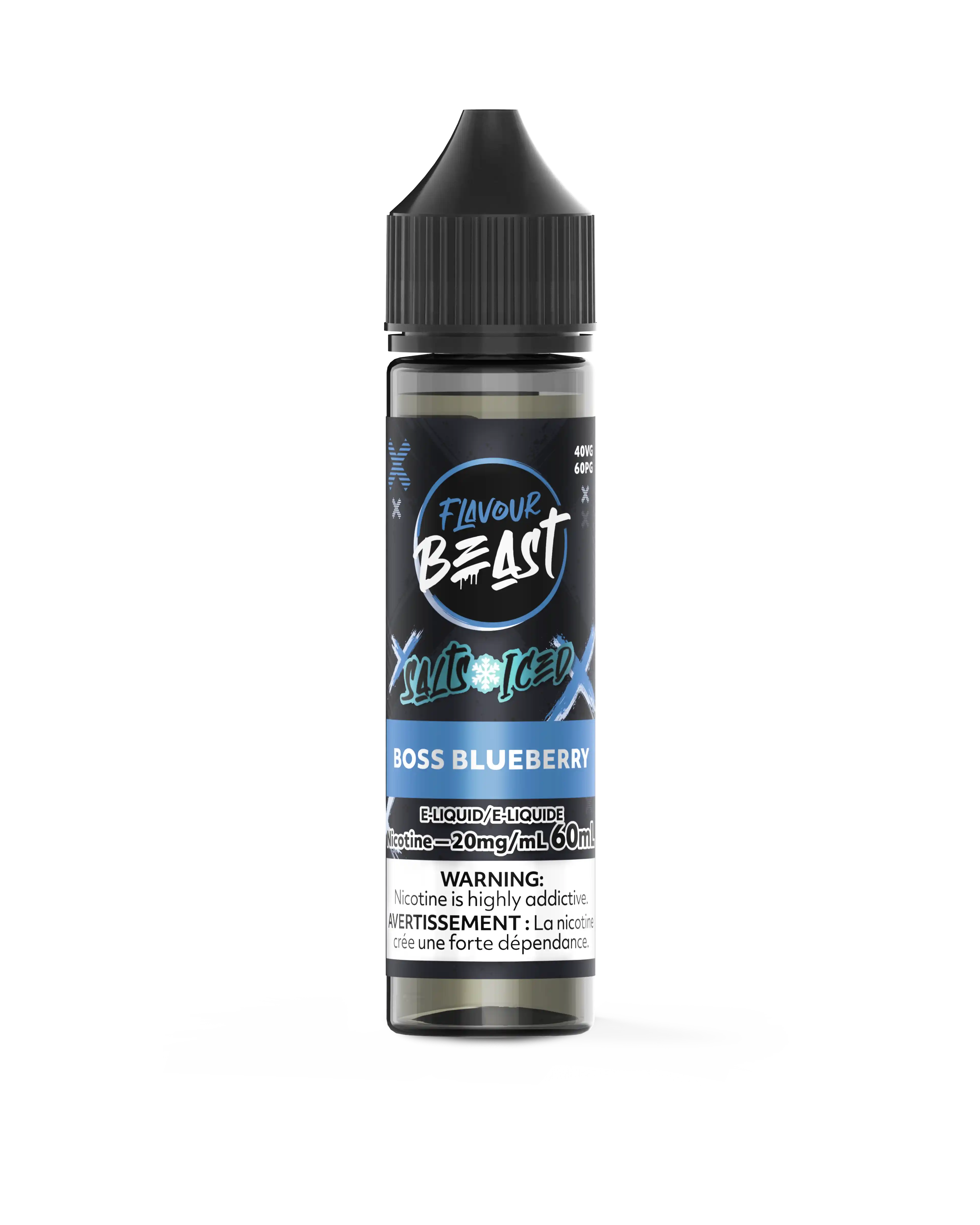 Boss Blueberry Iced by Flavour Beast Salt