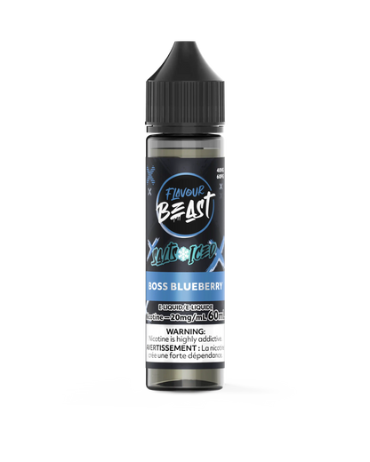 Boss Blueberry Iced by Flavour Beast Salt