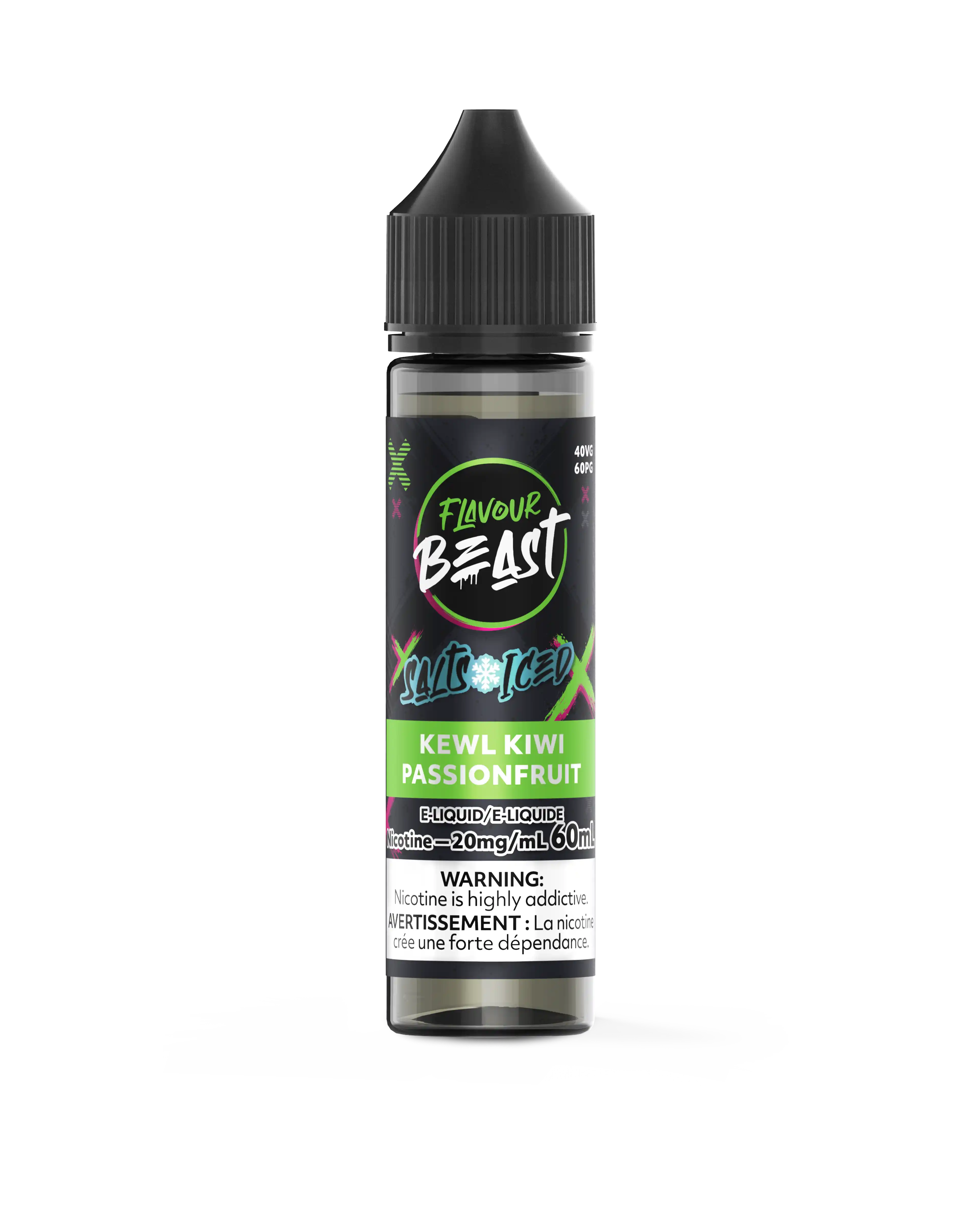 Kewl Kiwi Passionfruit Iced by Flavour Beast Salt