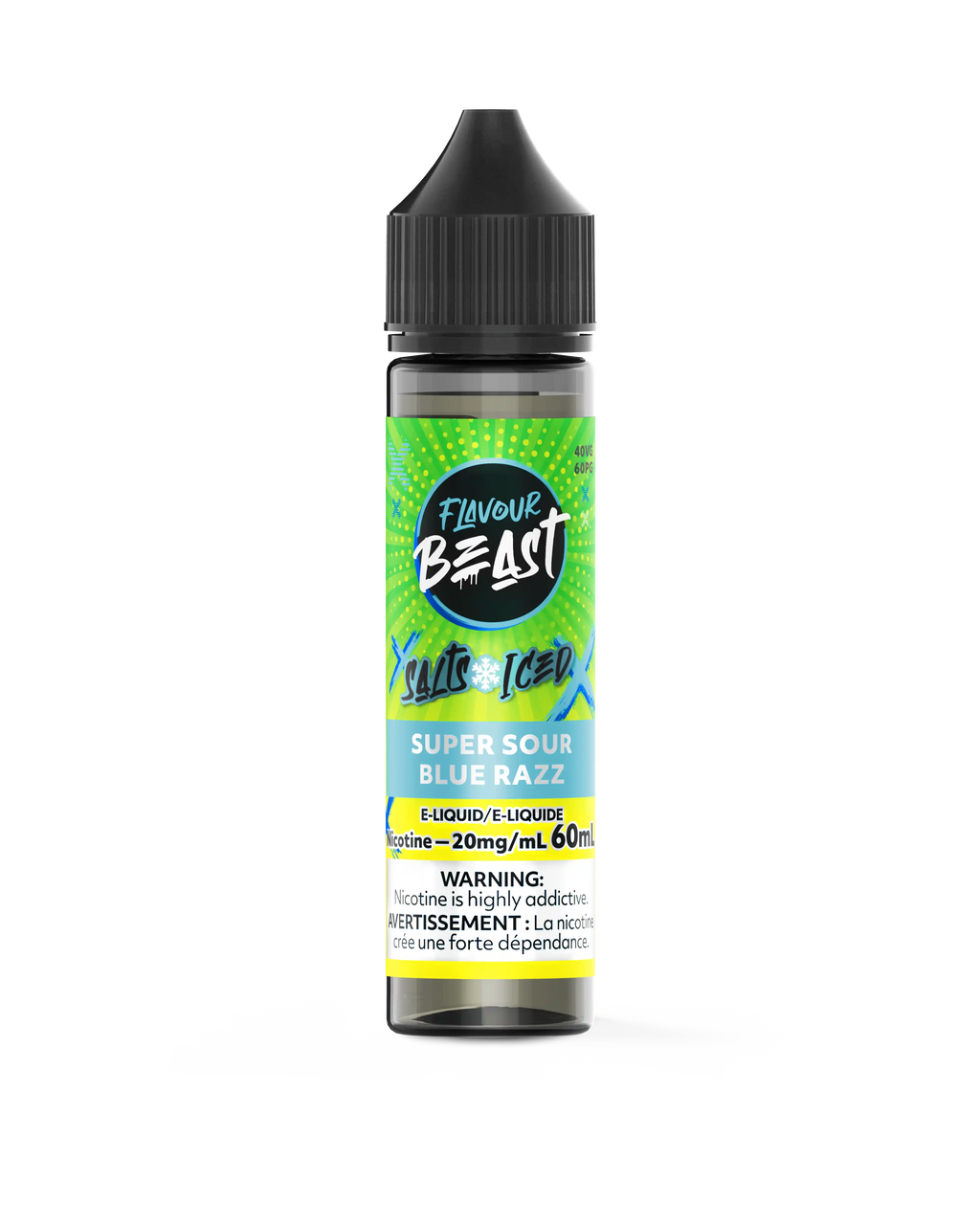 Super Sour Blue Razz by Flavour Beast Salt