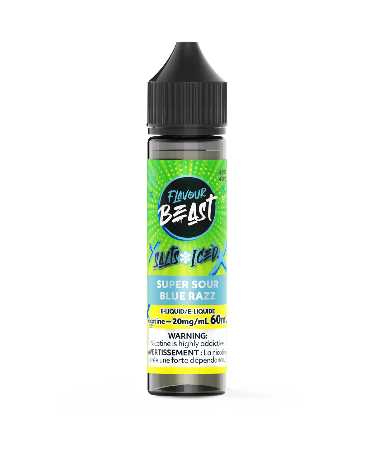 Super Sour Blue Razz by Flavour Beast Salt
