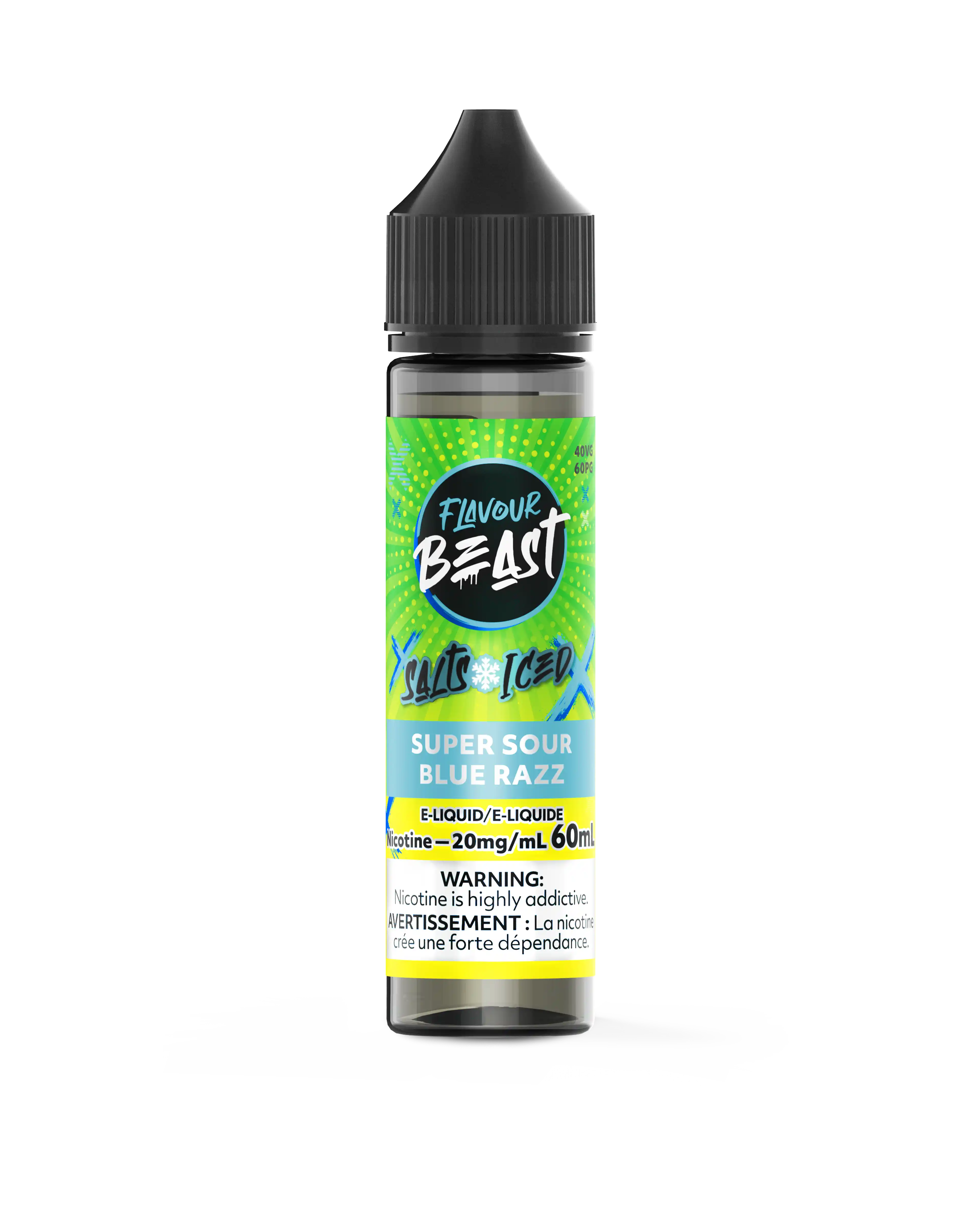 Super Sour Blue Razz by Flavour Beast Salt