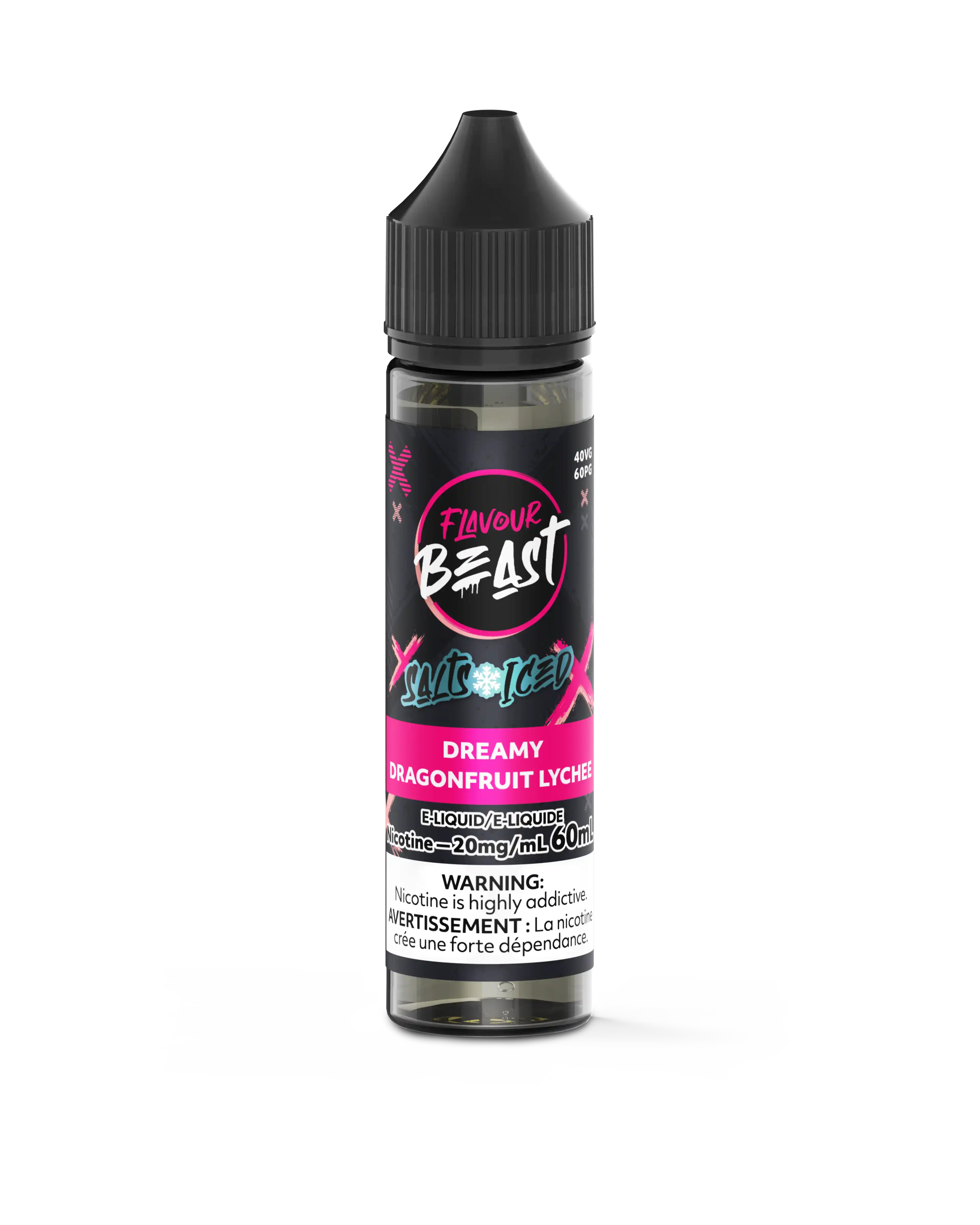 Dreamy Dragonfruit Lychee Iced by Flavour Beast Salt