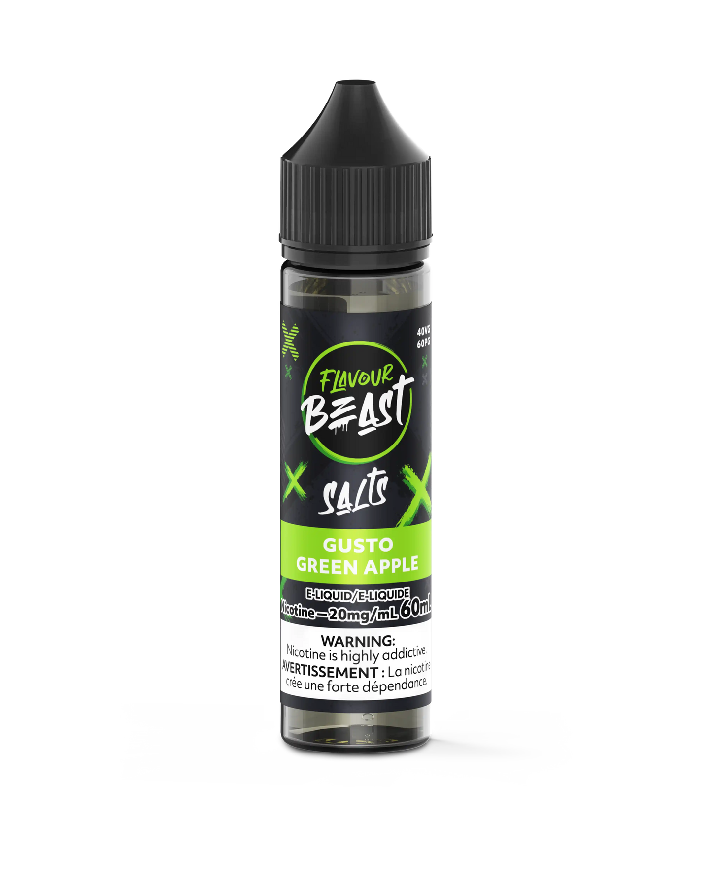 Gusto Green Apple by Flavour Beast Salt
