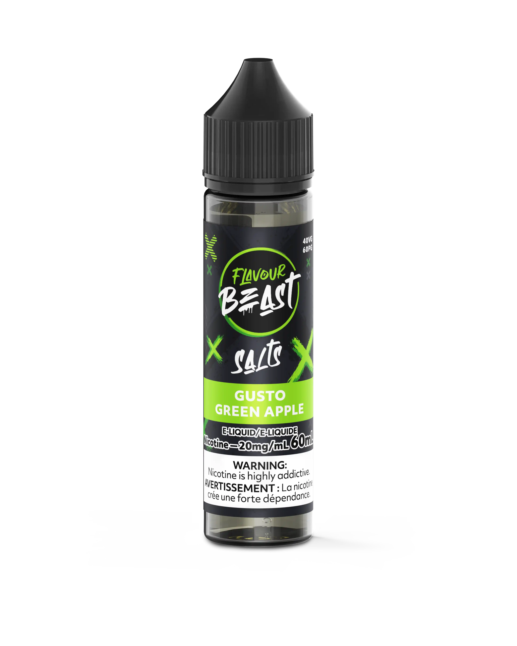 Gusto Green Apple by Flavour Beast Salt