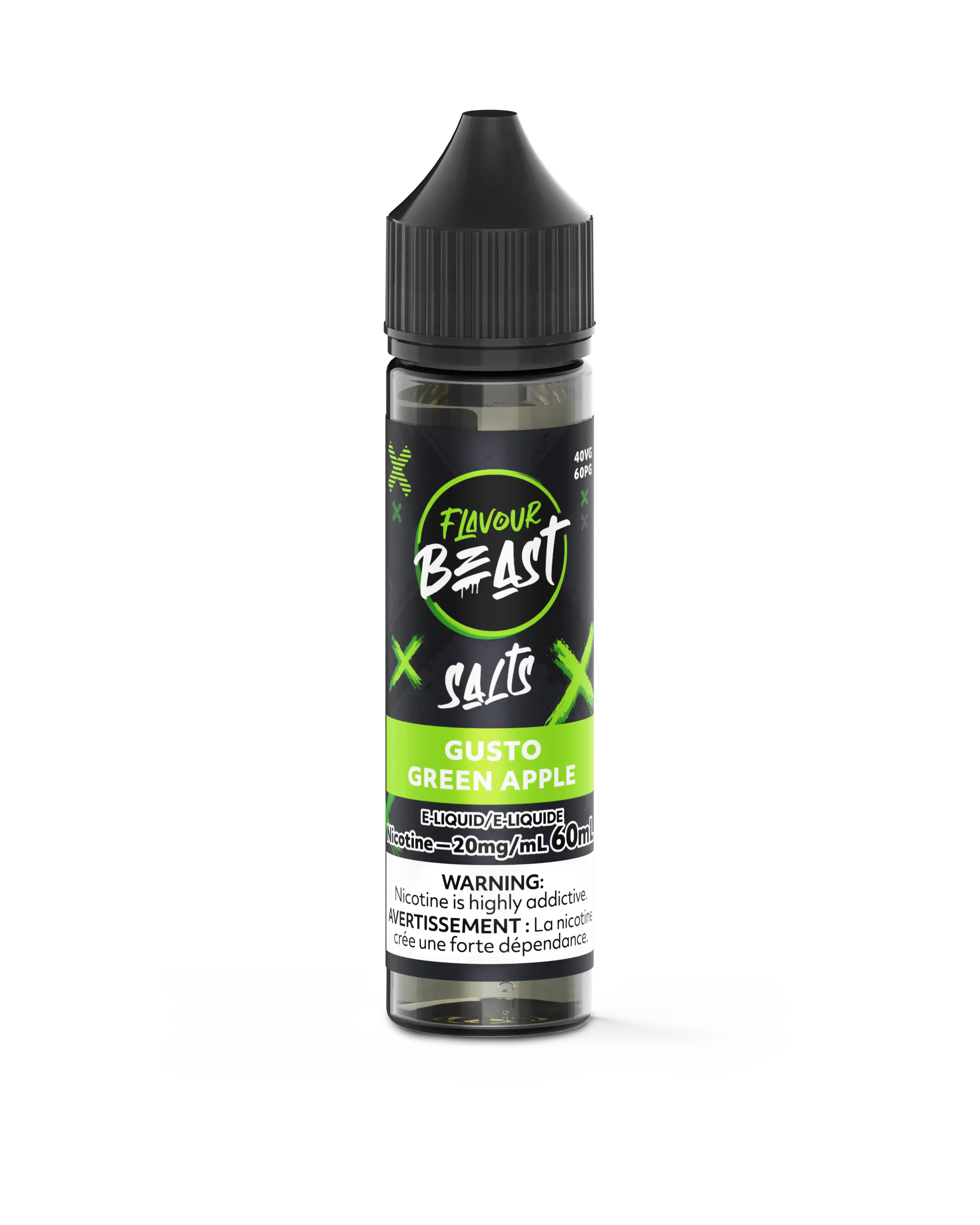 Gusto Green Apple by Flavour Beast Salt