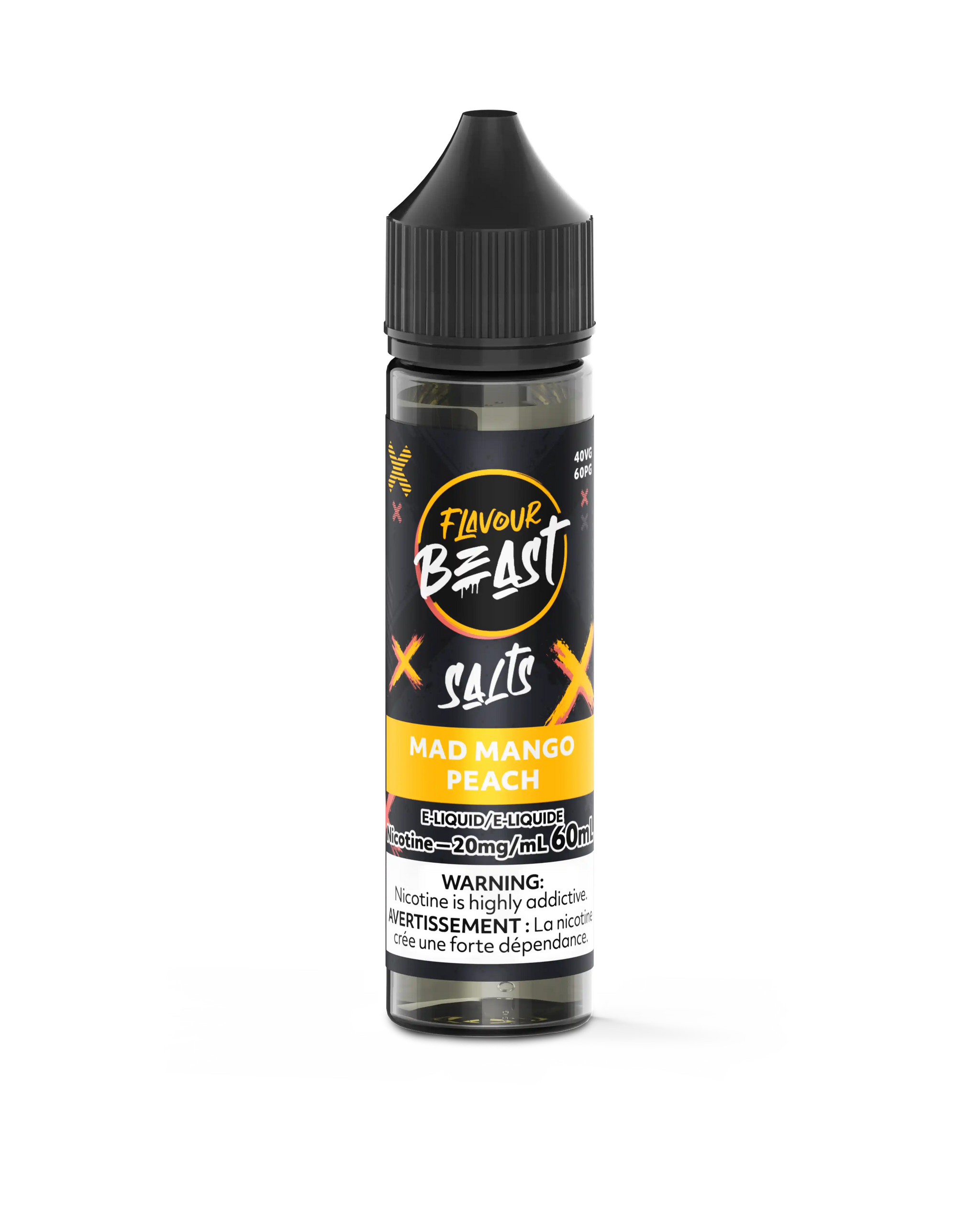 Mad Mango Peach by Flavour Beast Salt