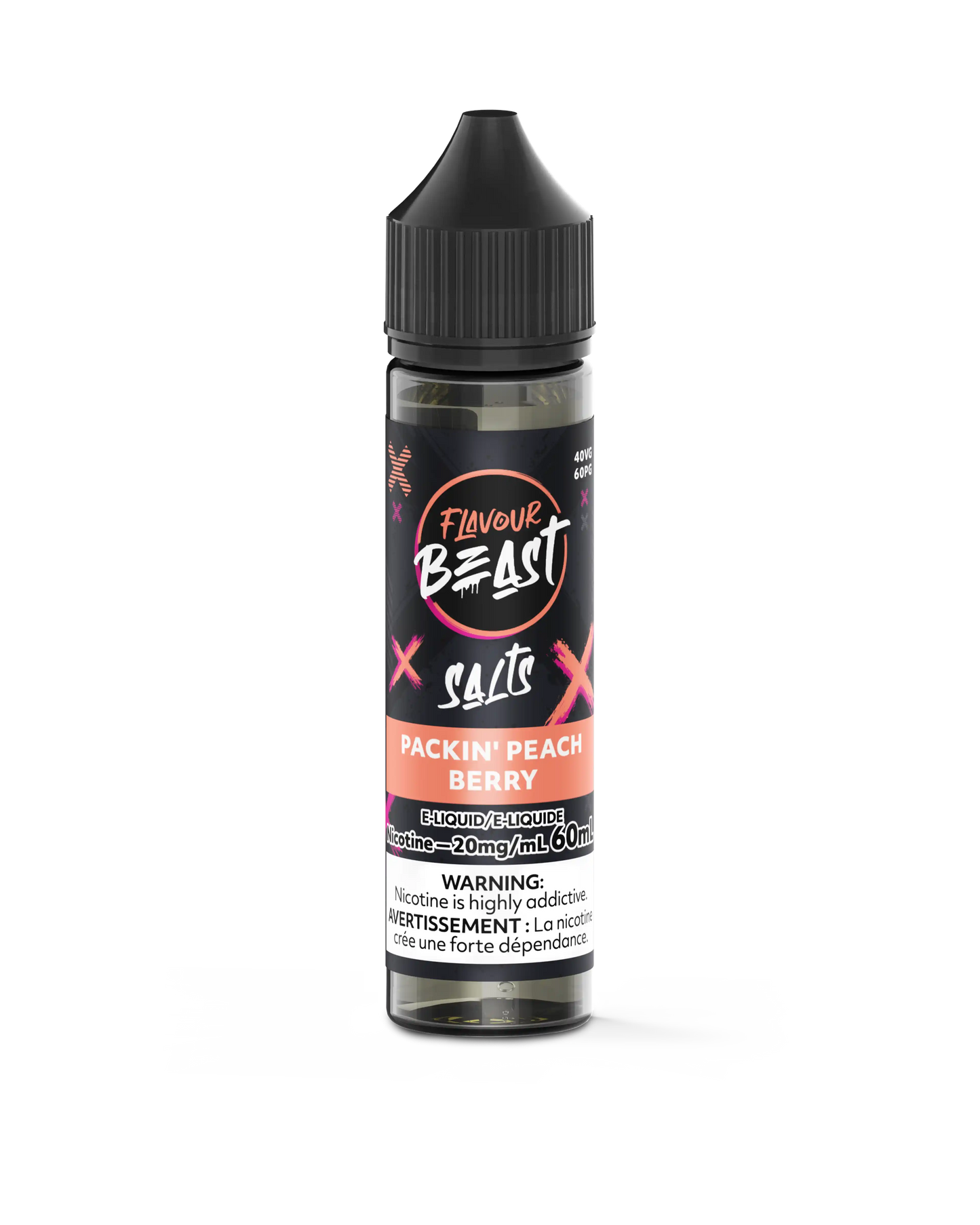 Packin Peach Berry by Flavour Beast Salt