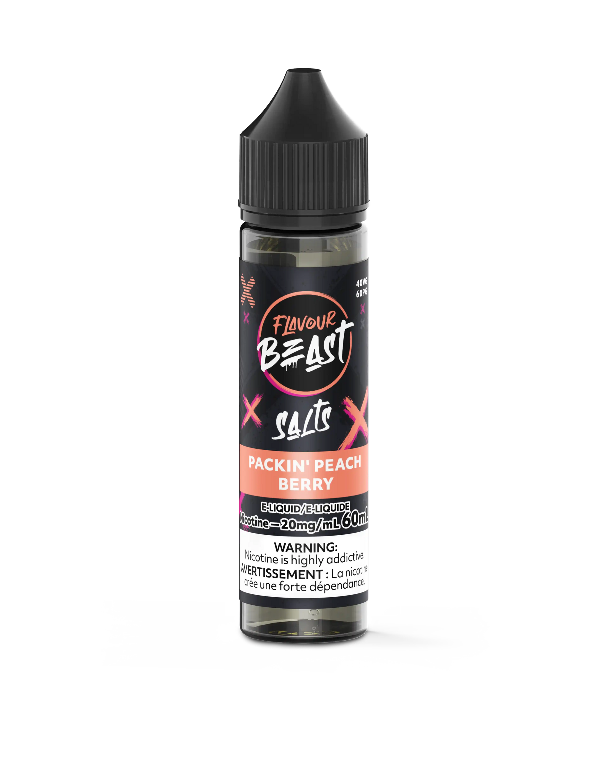 Packin Peach Berry by Flavour Beast Salt