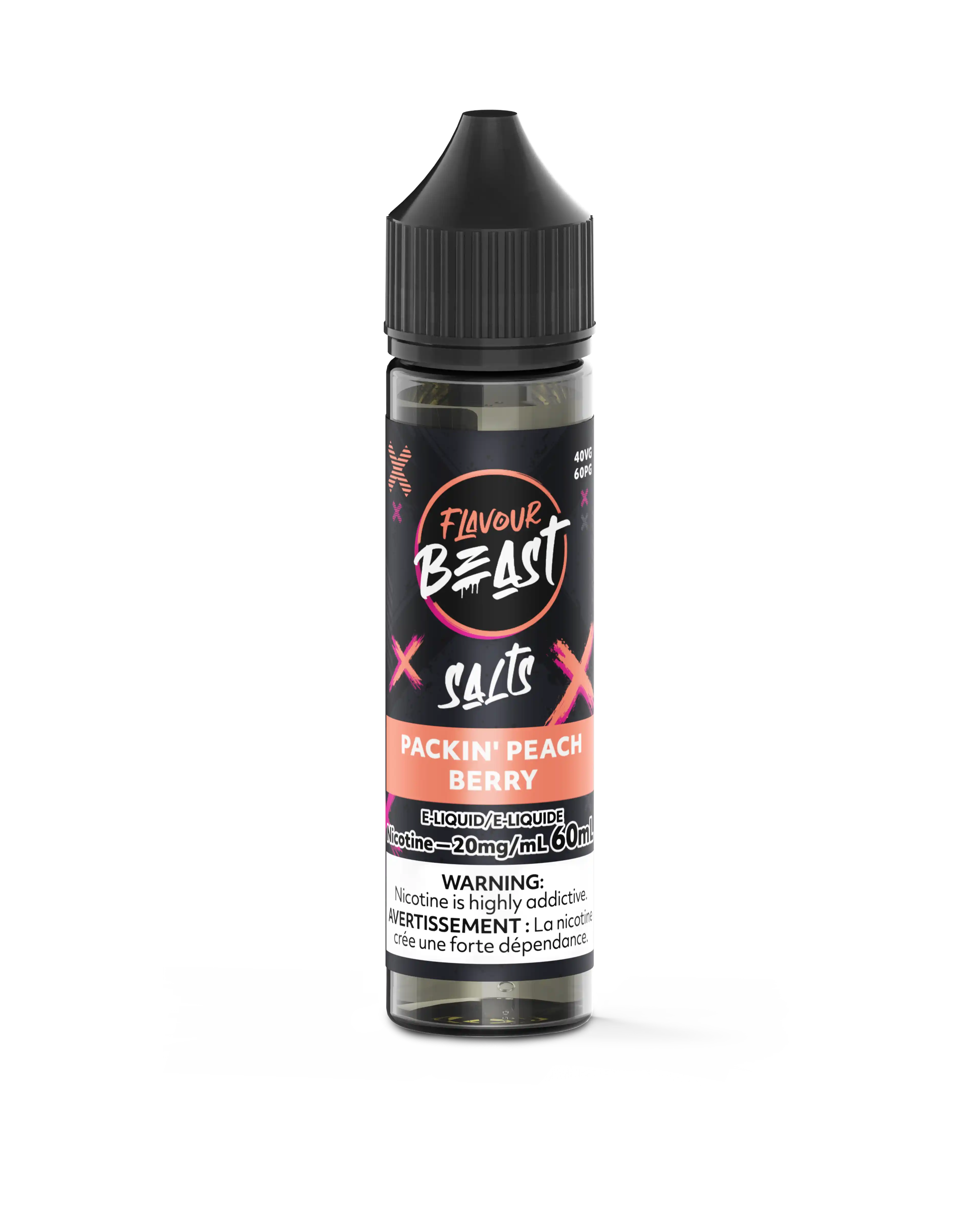Packin Peach Berry by Flavour Beast Salt