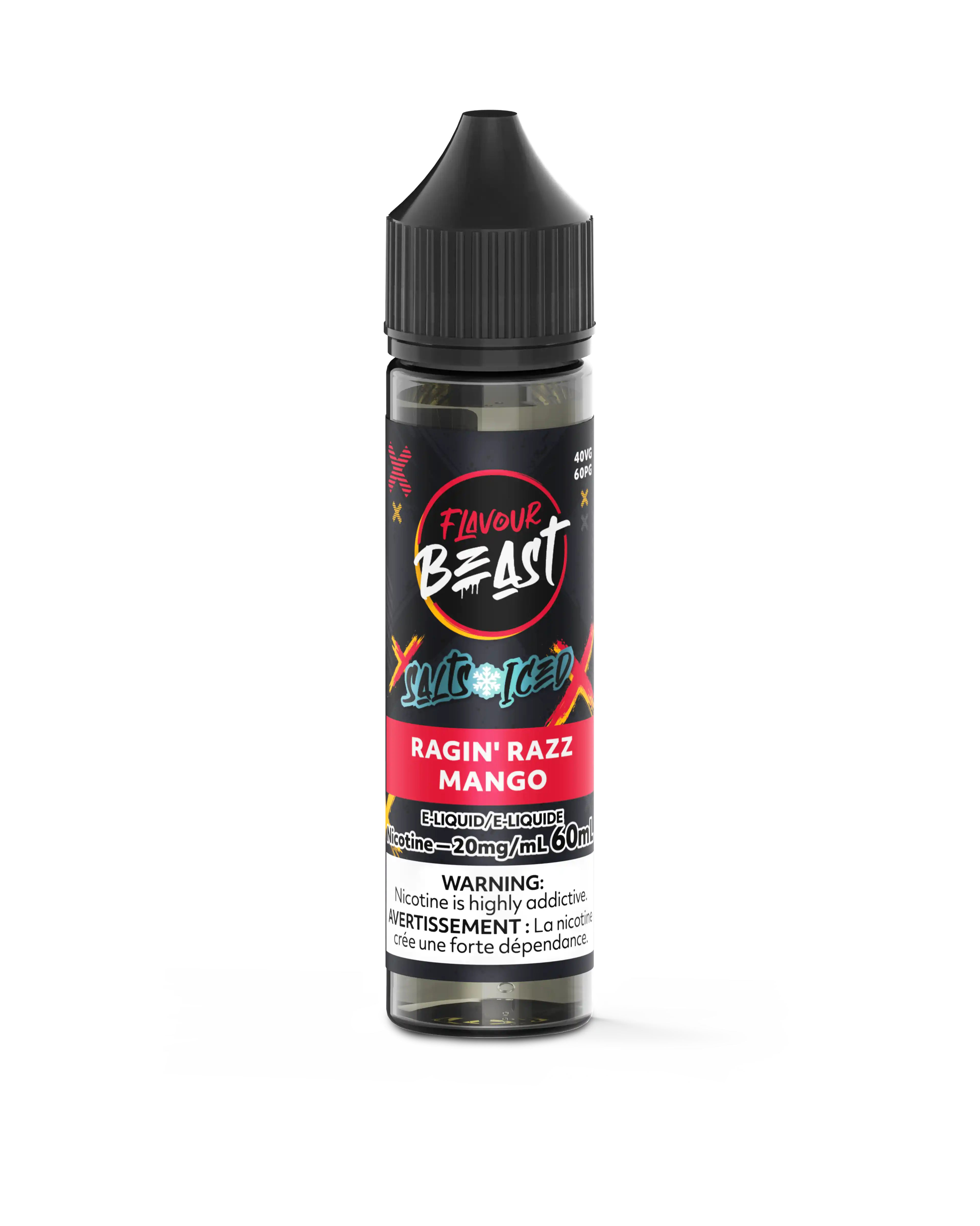 Ragin' Razz Mango Iced by Flavour Beast Salt