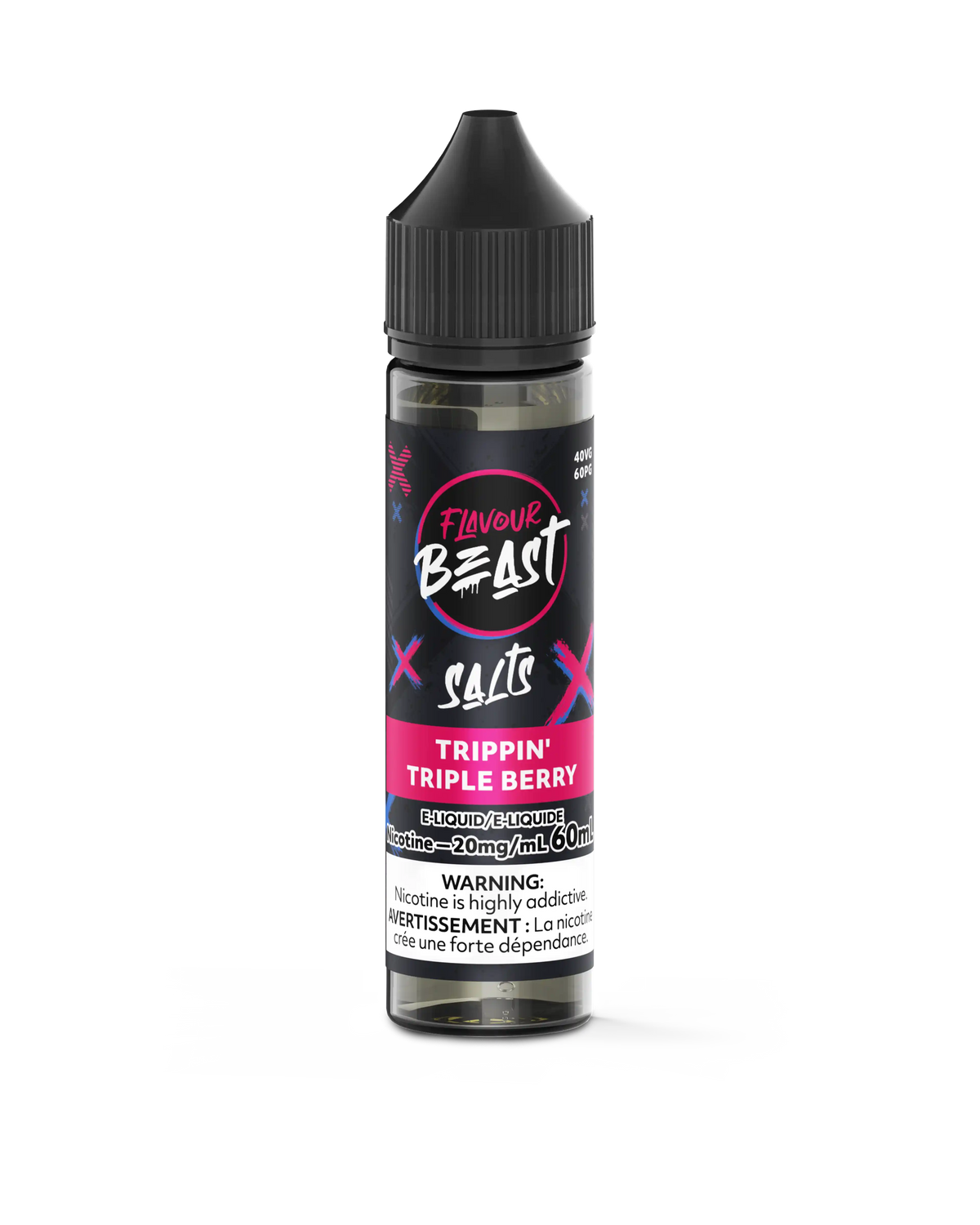Trippin Triple Berry by Flavour Beast Salt