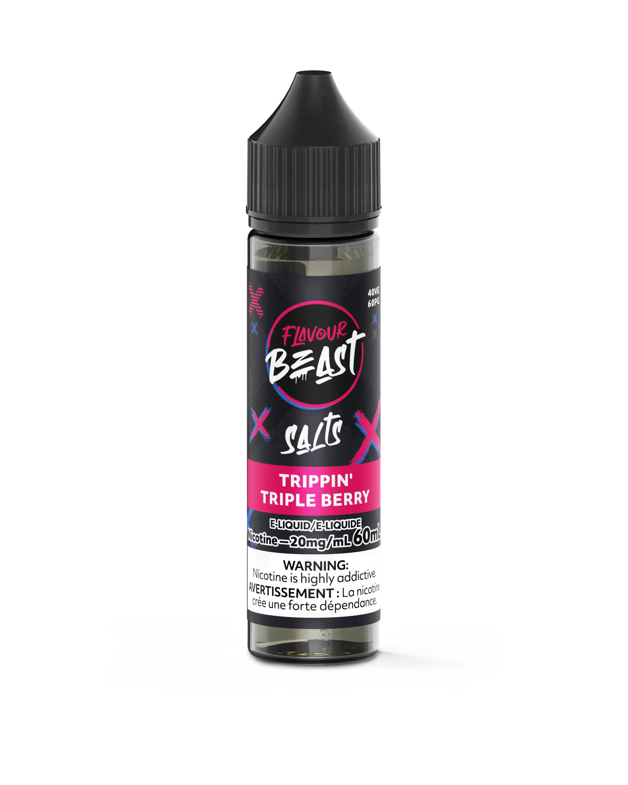 Trippin Triple Berry by Flavour Beast Salt