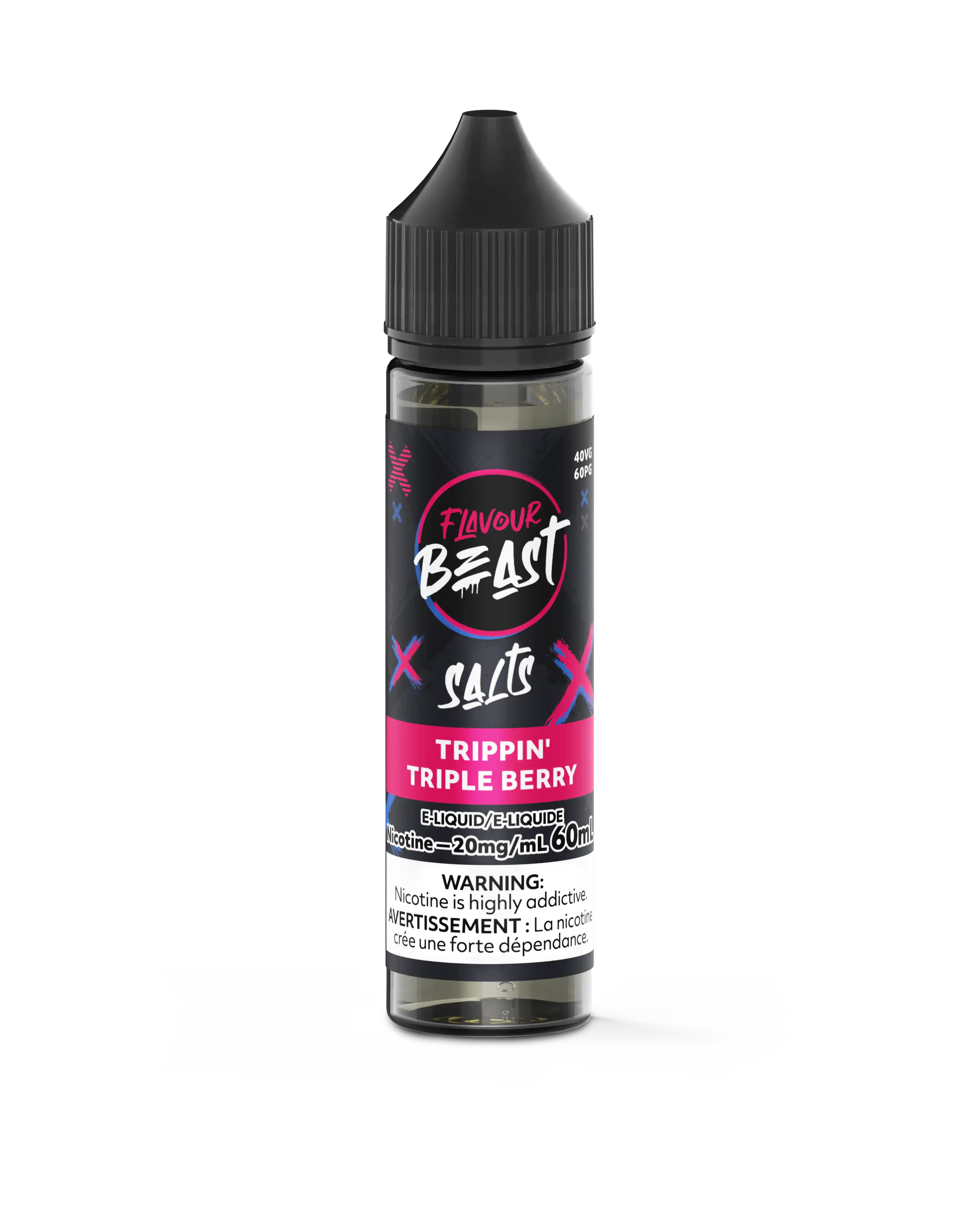 Trippin Triple Berry by Flavour Beast Salt