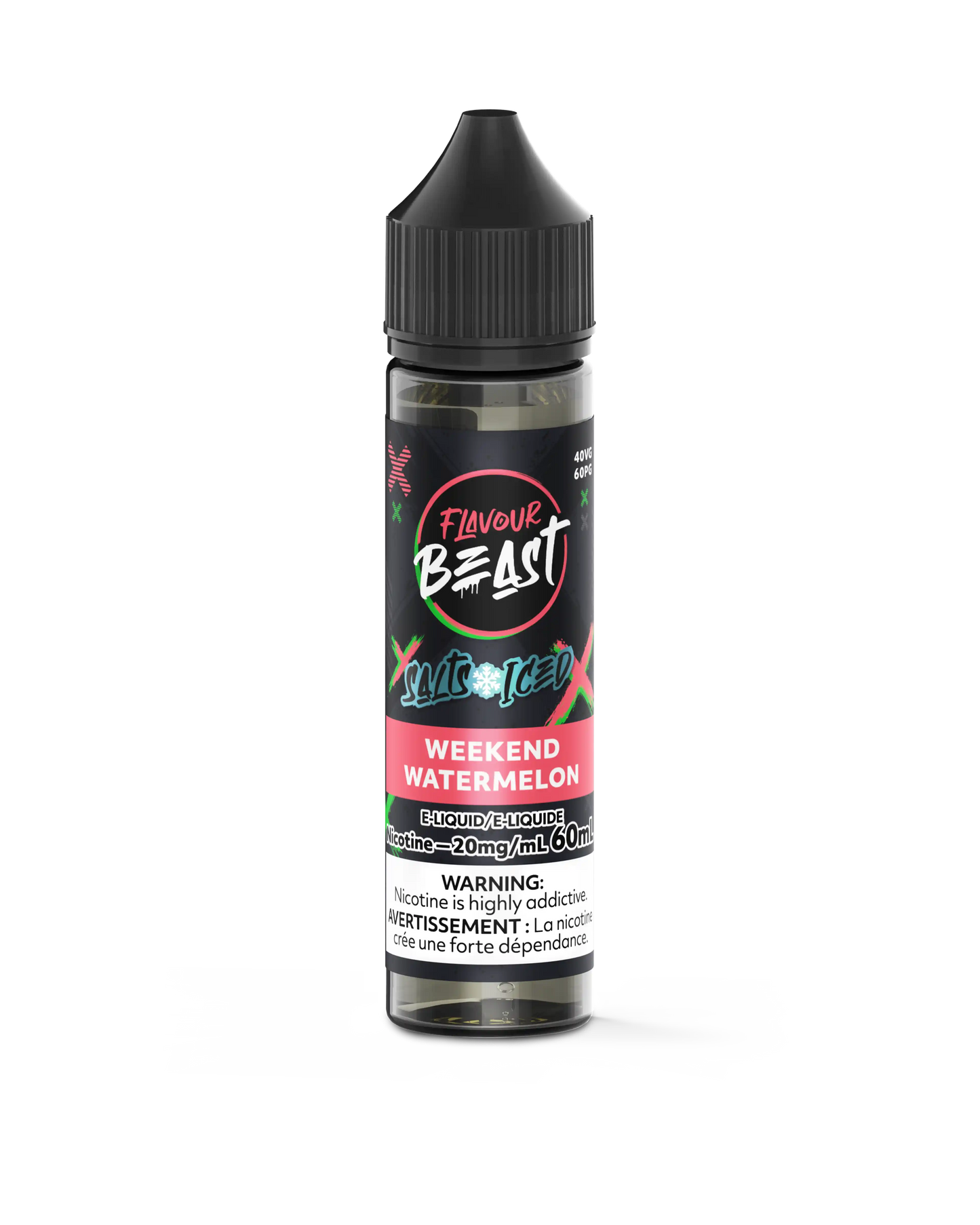 Weekend Watermelon Iced by Flavour Beast Salt