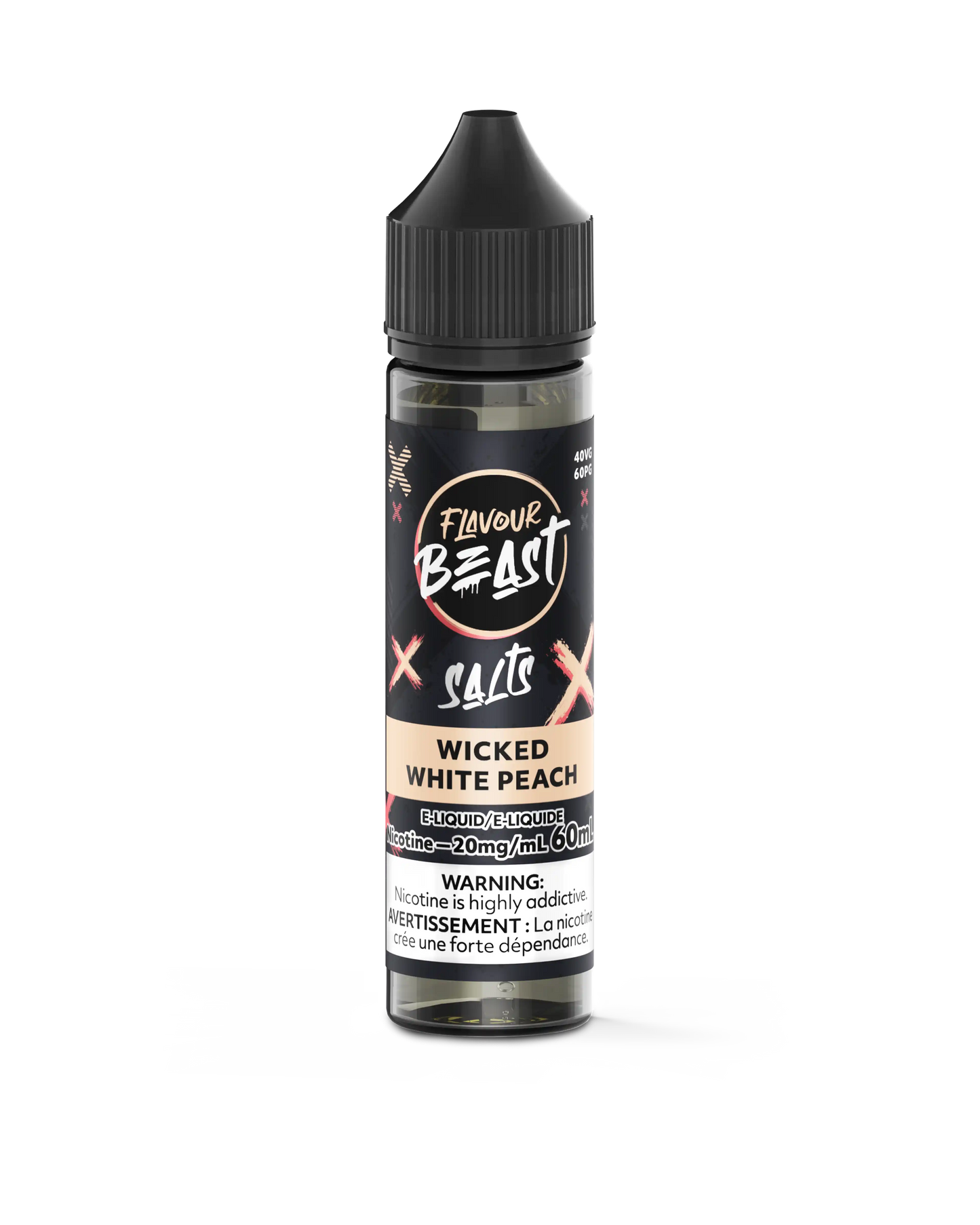 Wicked White Peach by Flavour Beast Salt