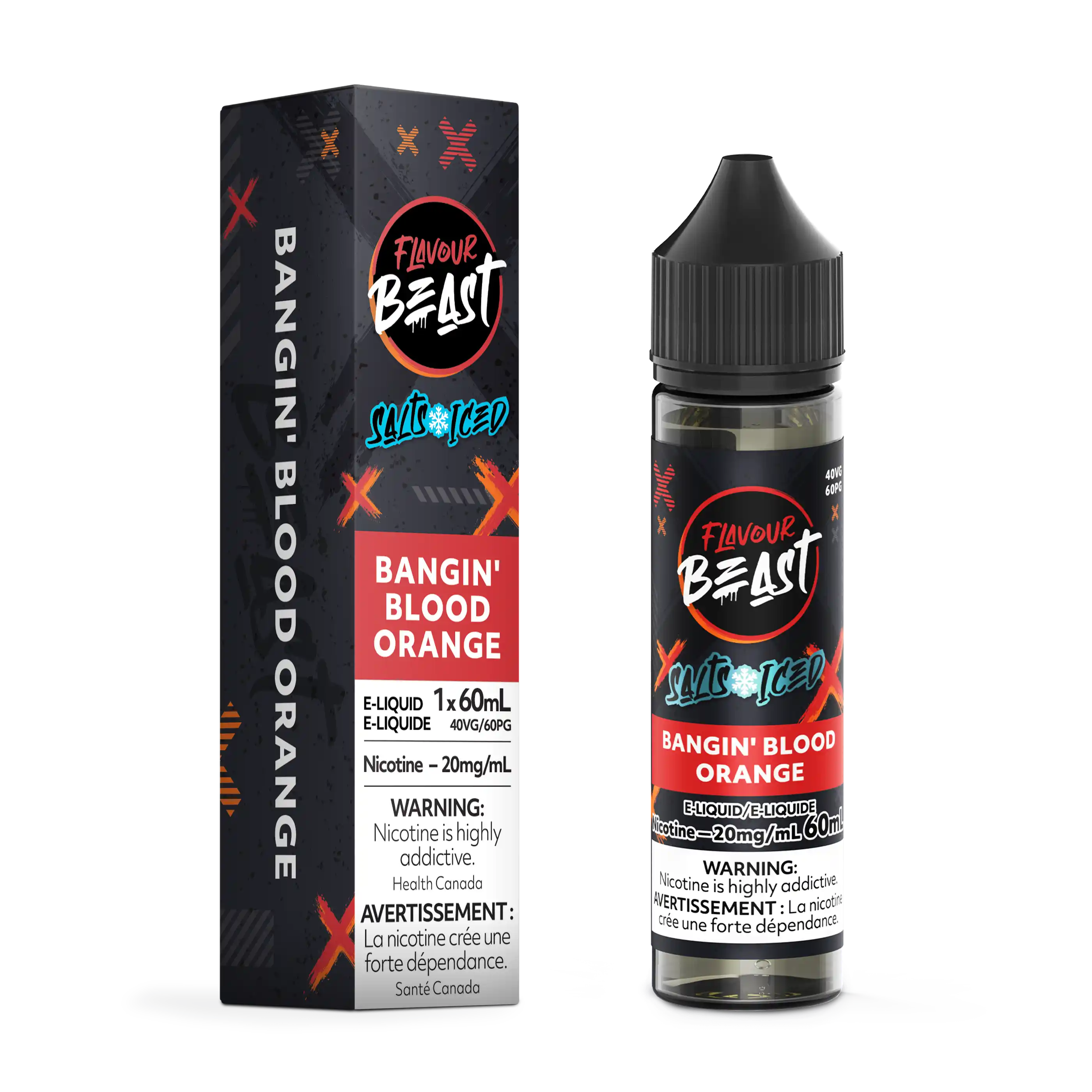 Bangin' Blood Orange Iced by Flavour Beast Salt