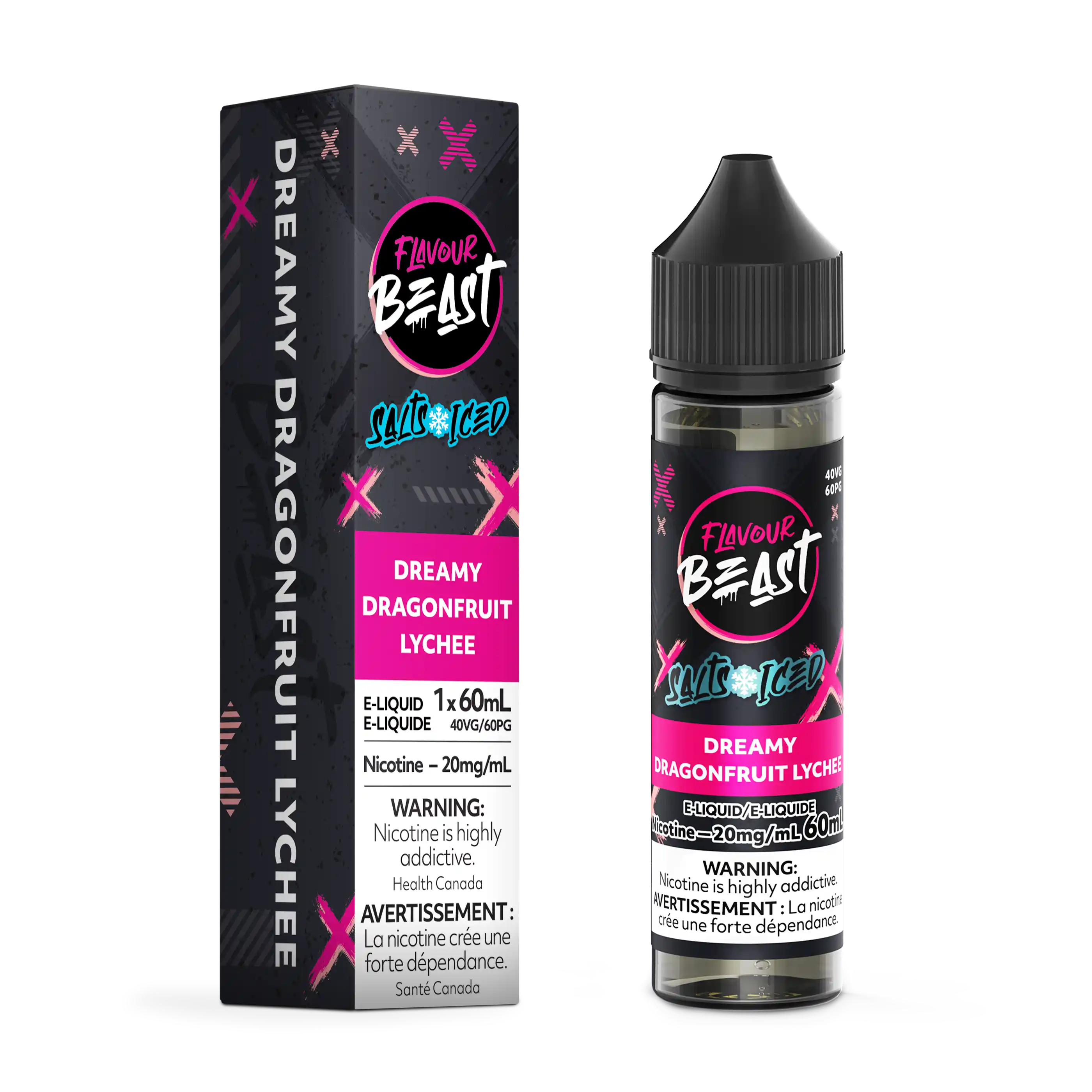 Dreamy Dragonfruit Lychee Iced by Flavour Beast Salt